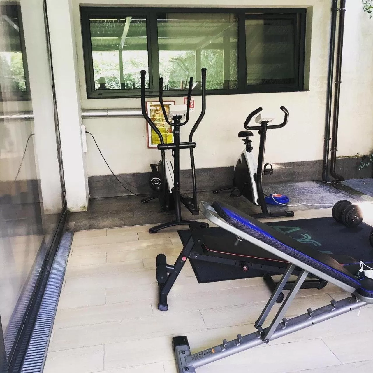 Fitness centre/facilities in Acca Palace AA Hotels