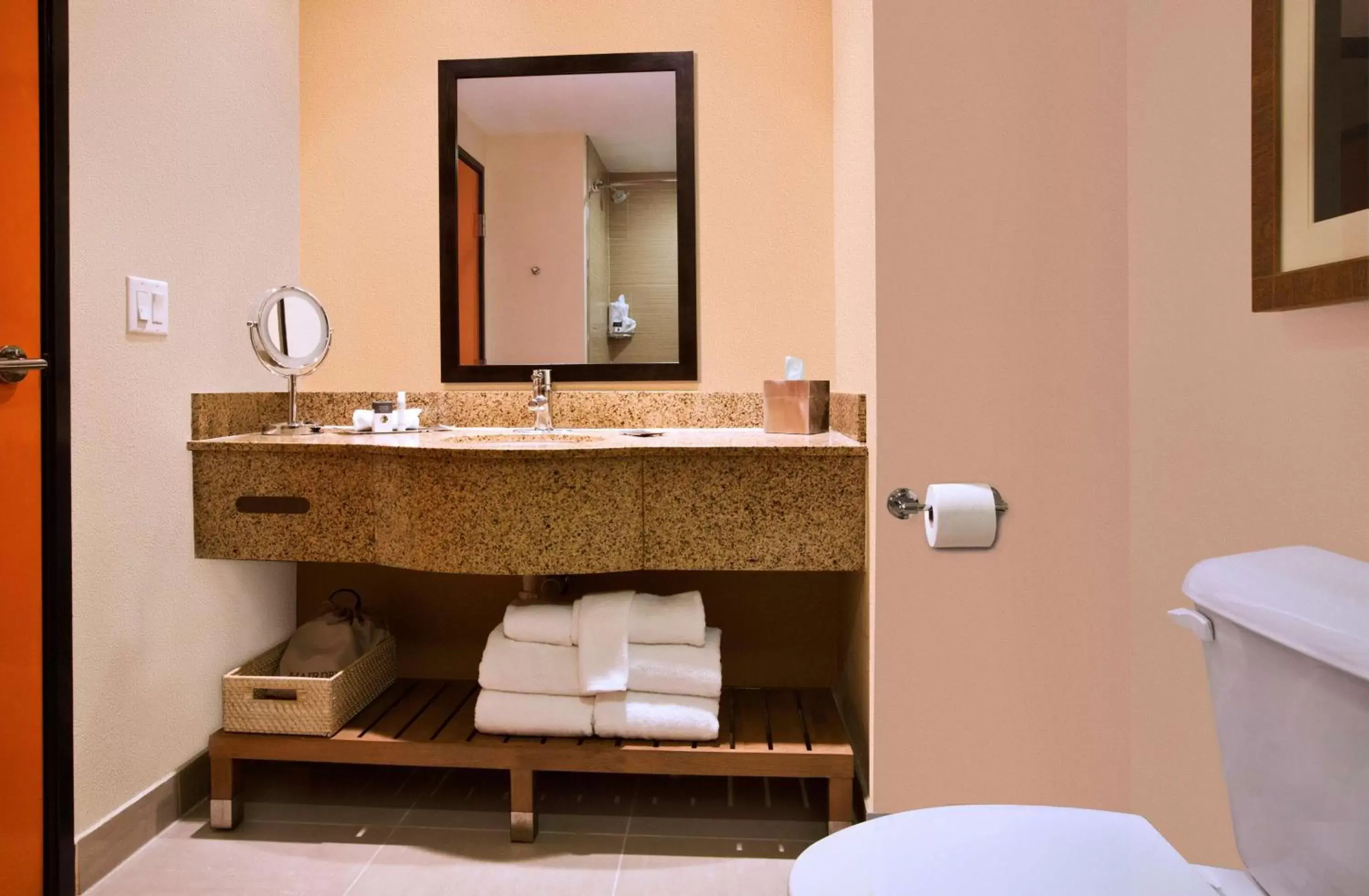 Bathroom in DoubleTree by Hilton Galveston Beach