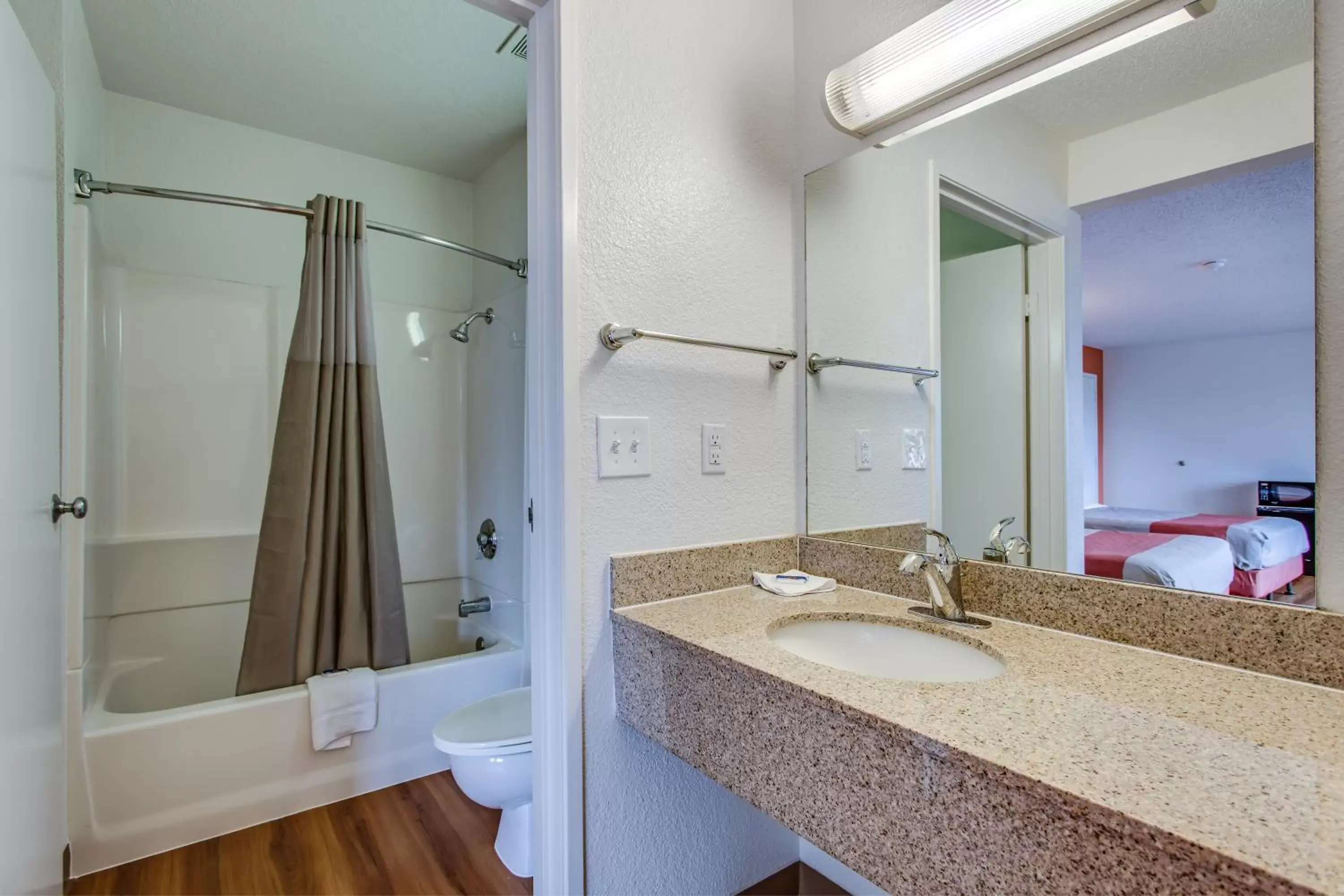 Bathroom in Motel 6-Fairfield, CA - North