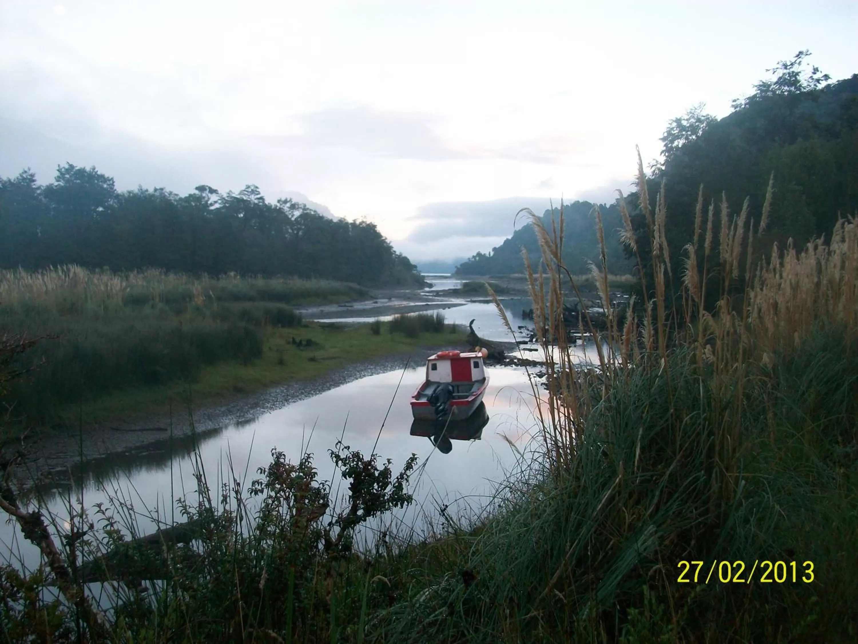Fishing, Guests in Posada Queulat
