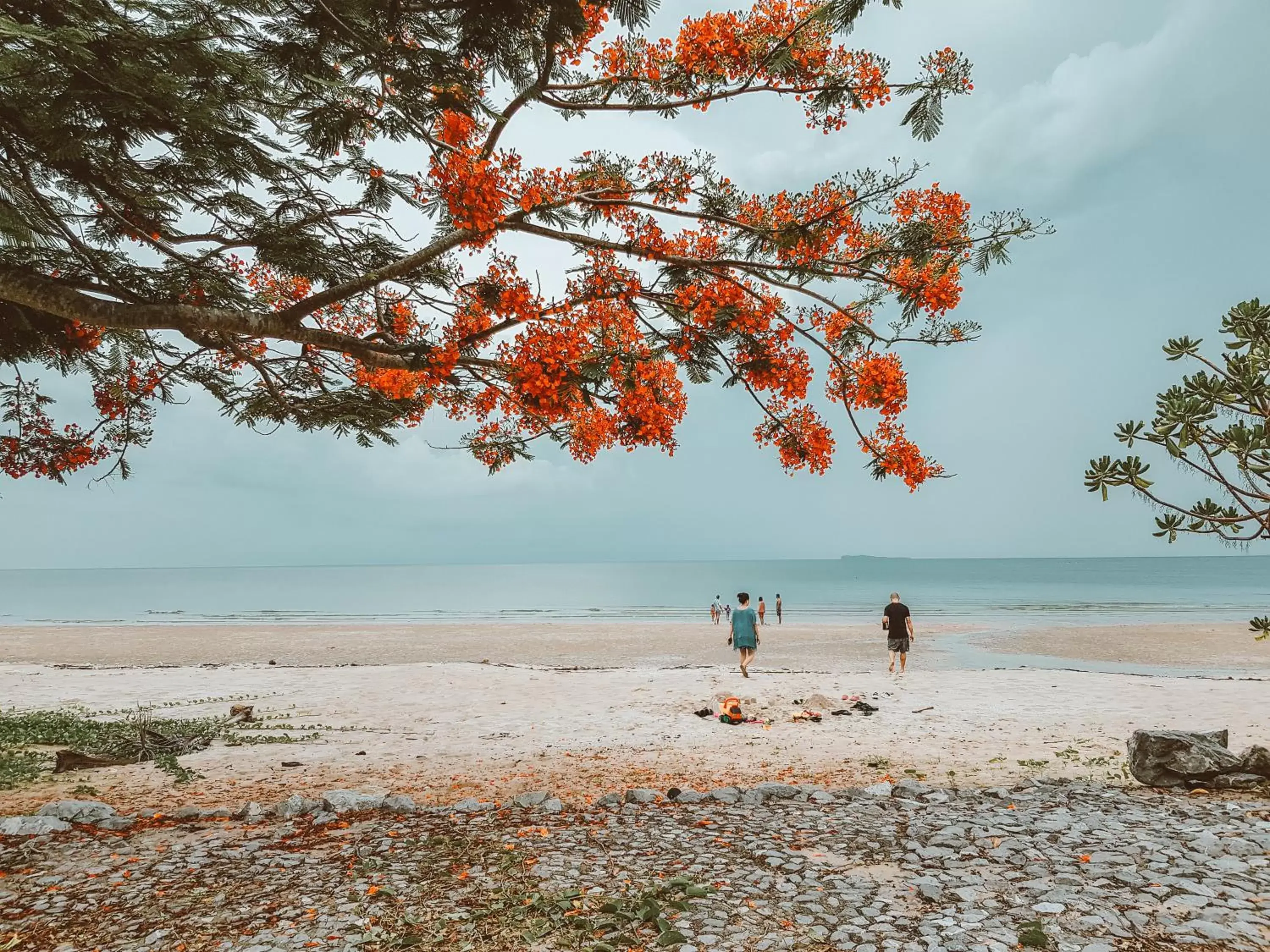 Beach in Saphli Villa