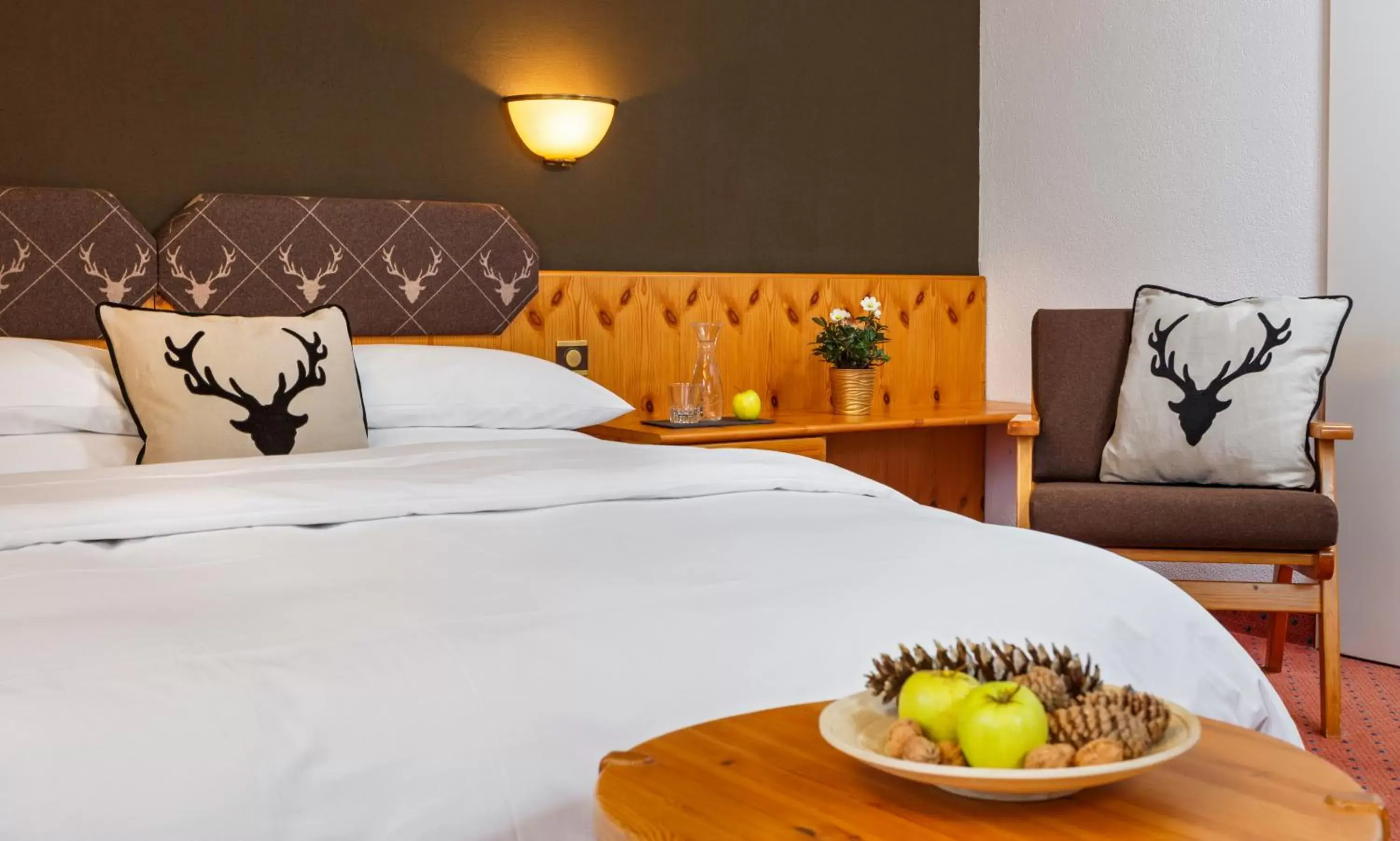 Bedroom, Bed in Hotel Sport Klosters