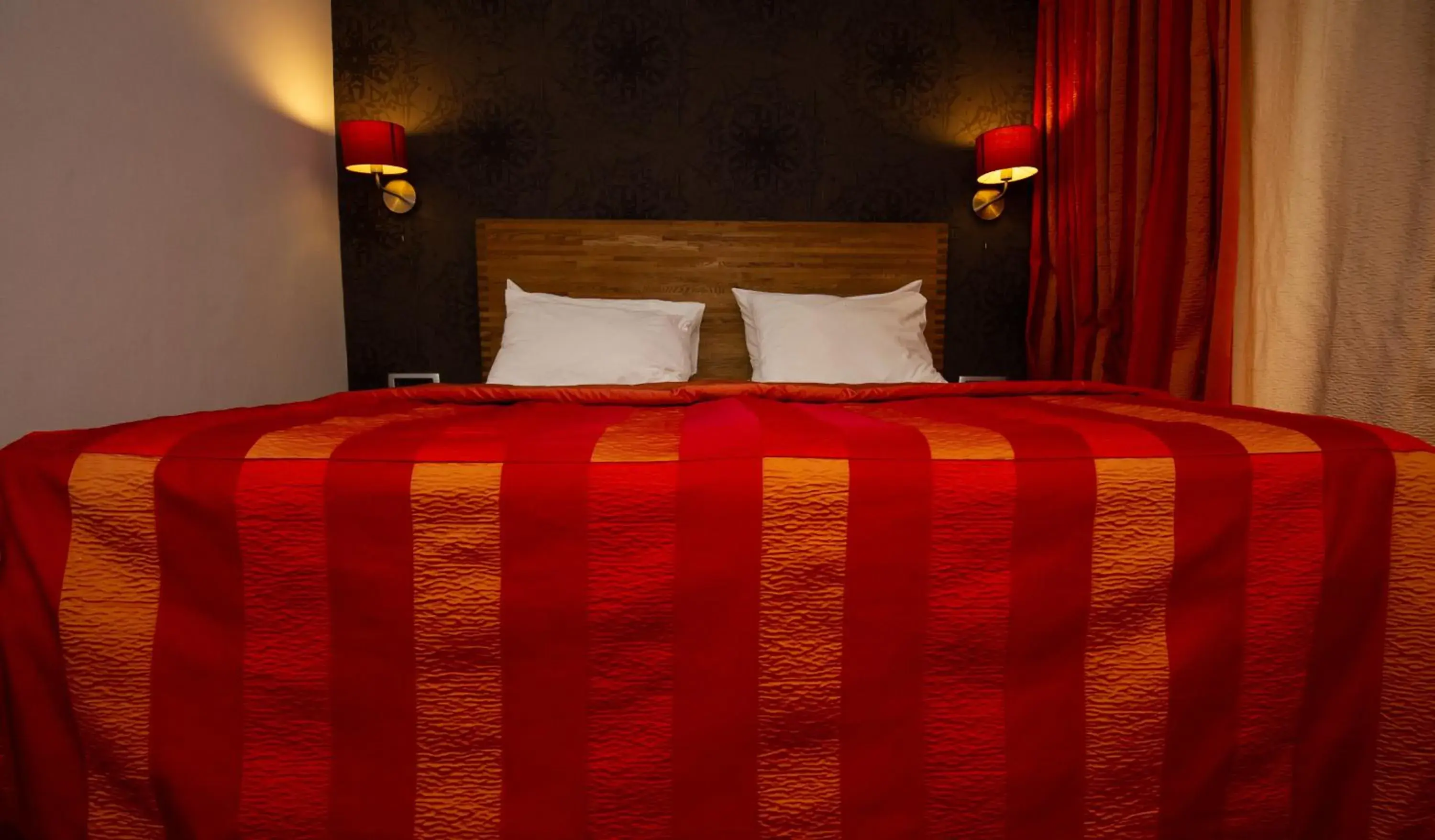 Bed in Hotel Grande Casa