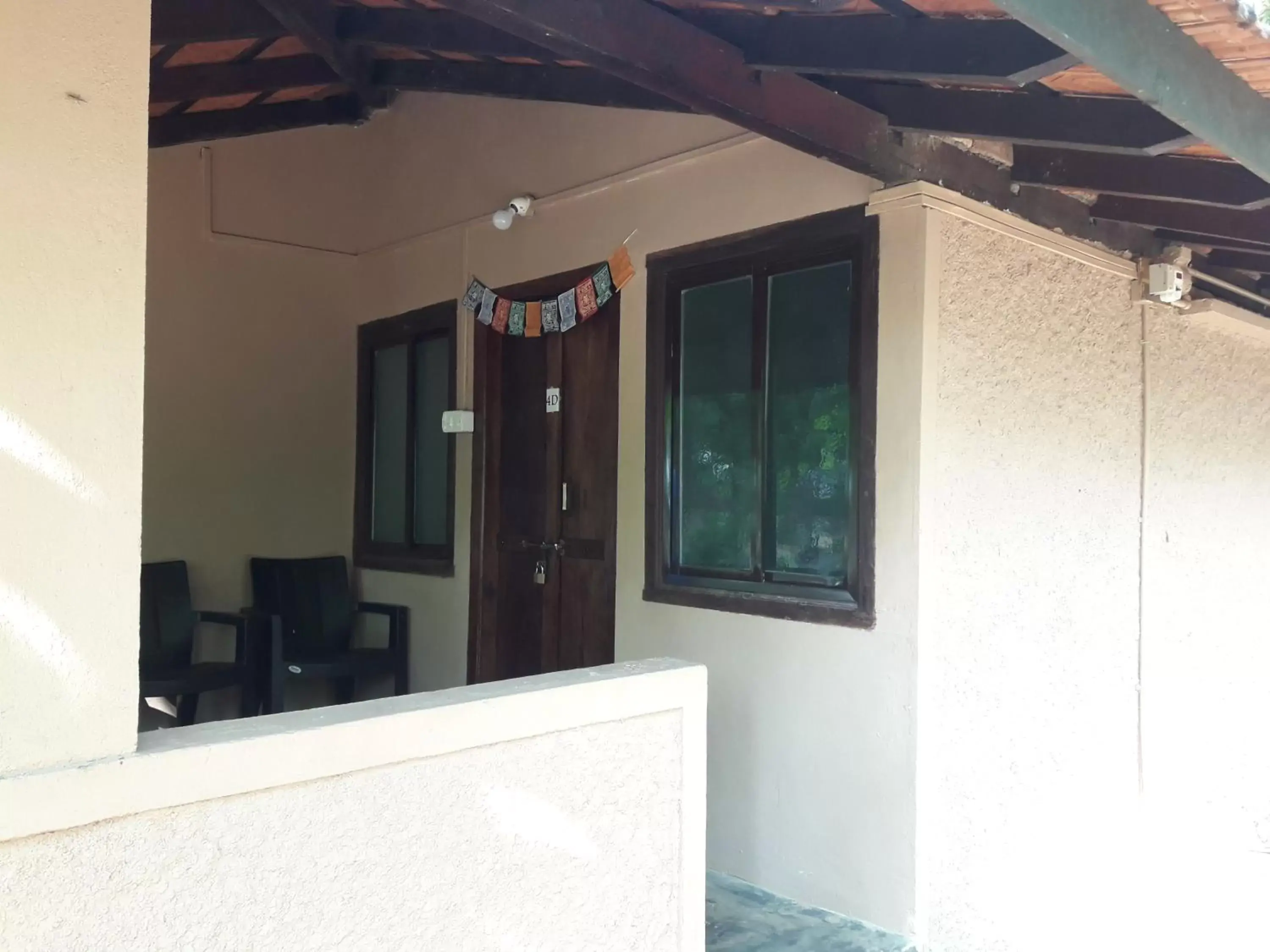 Facade/entrance in OmBodhi Retreat Facade/entrance in OmBodhi Retreat