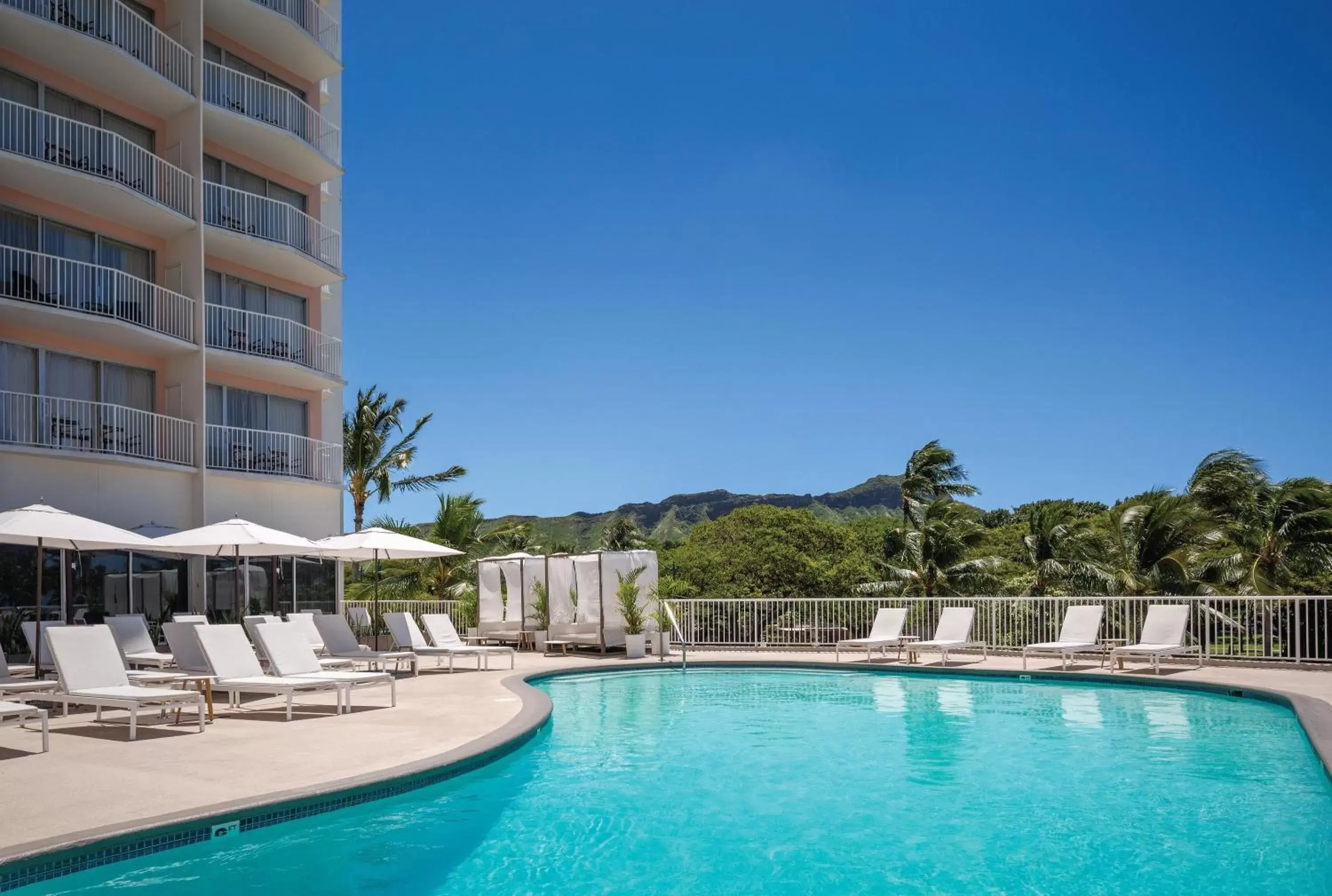 Property building, Swimming Pool in Park Shore Waikiki