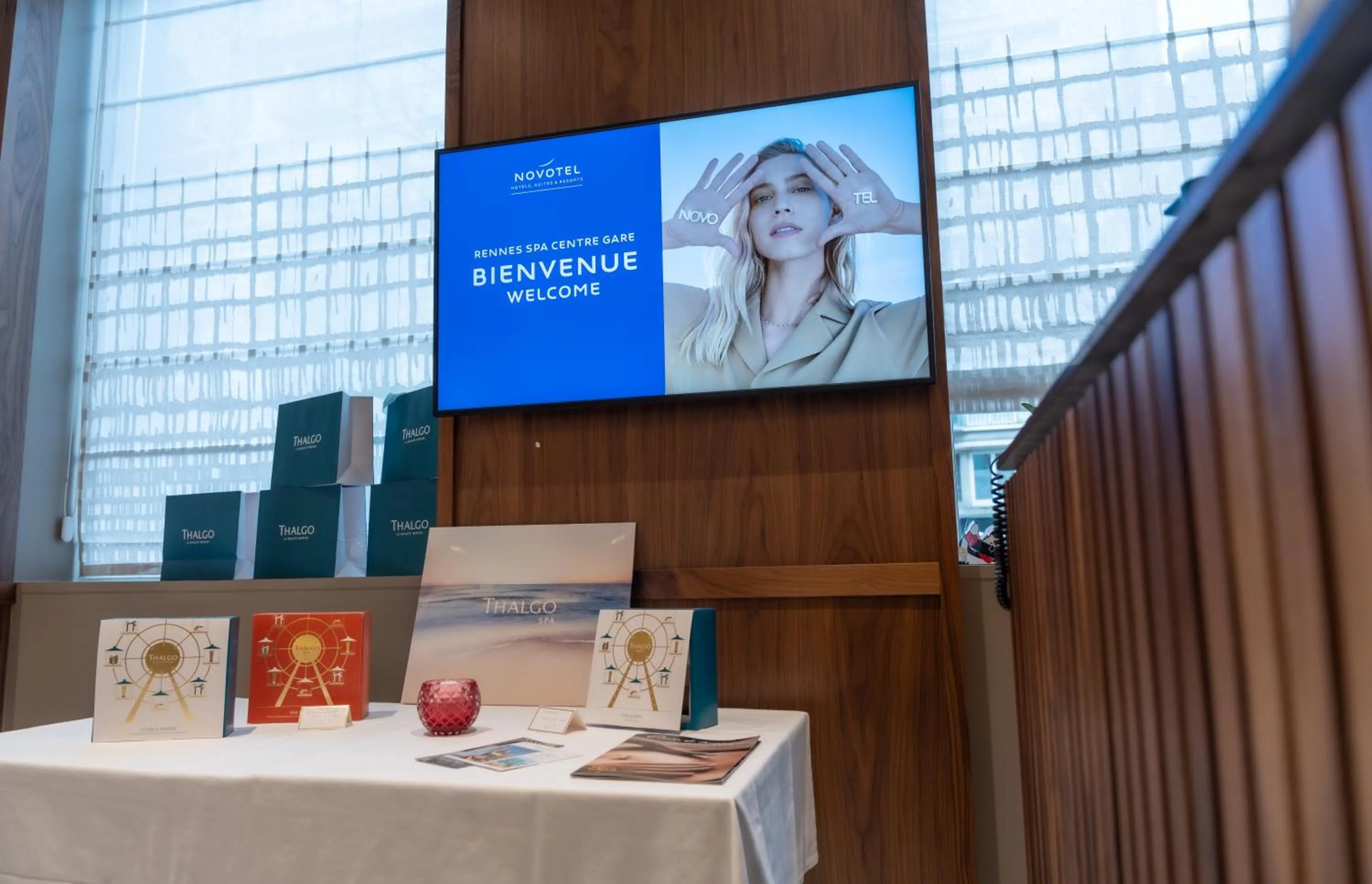 Spa and wellness centre/facilities in Novotel SPA Rennes Centre Gare