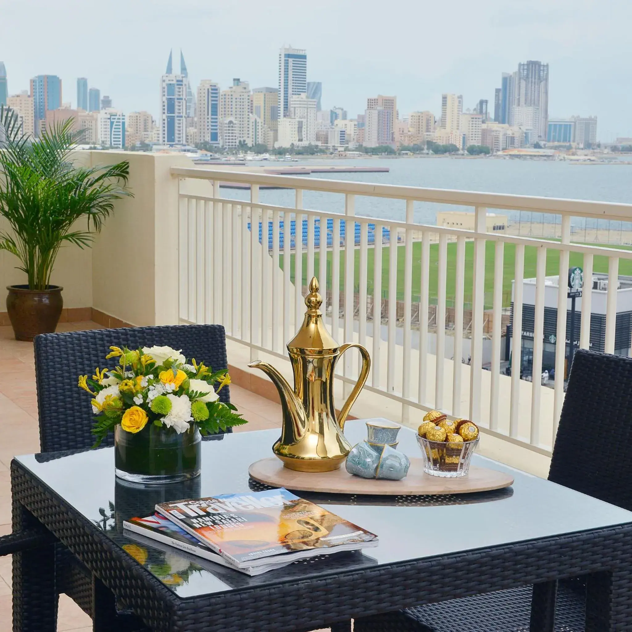 Balcony/Terrace in Somerset Al Fateh Bahrain