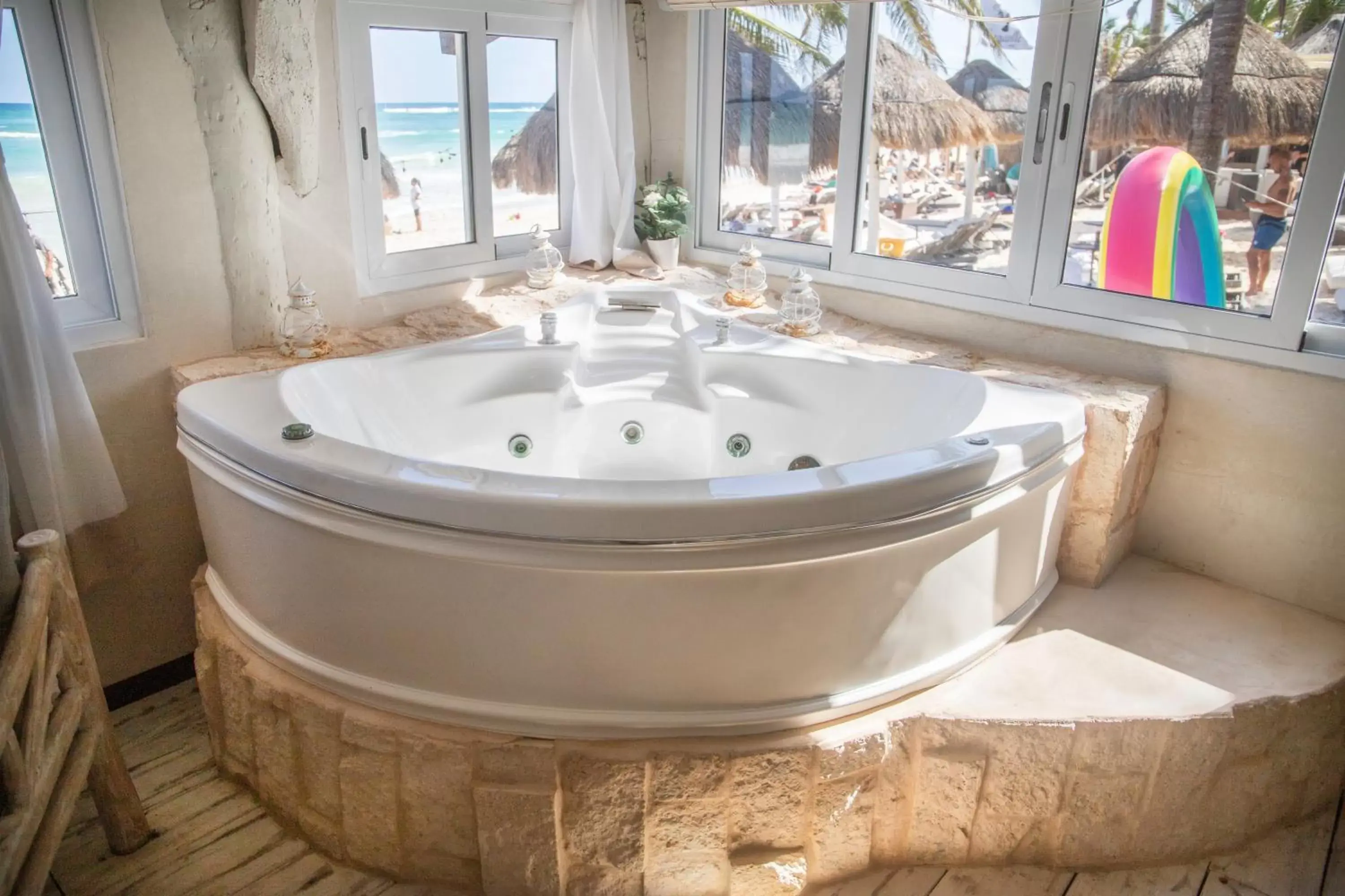 Bathroom in Villa Las Estrellas Tulum - located at the party zone