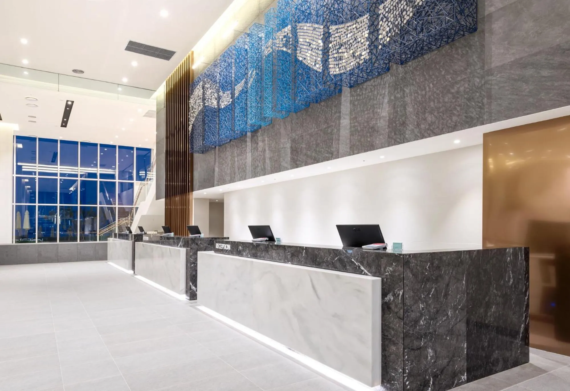 Lobby or reception in Lotte Resort Sokcho
