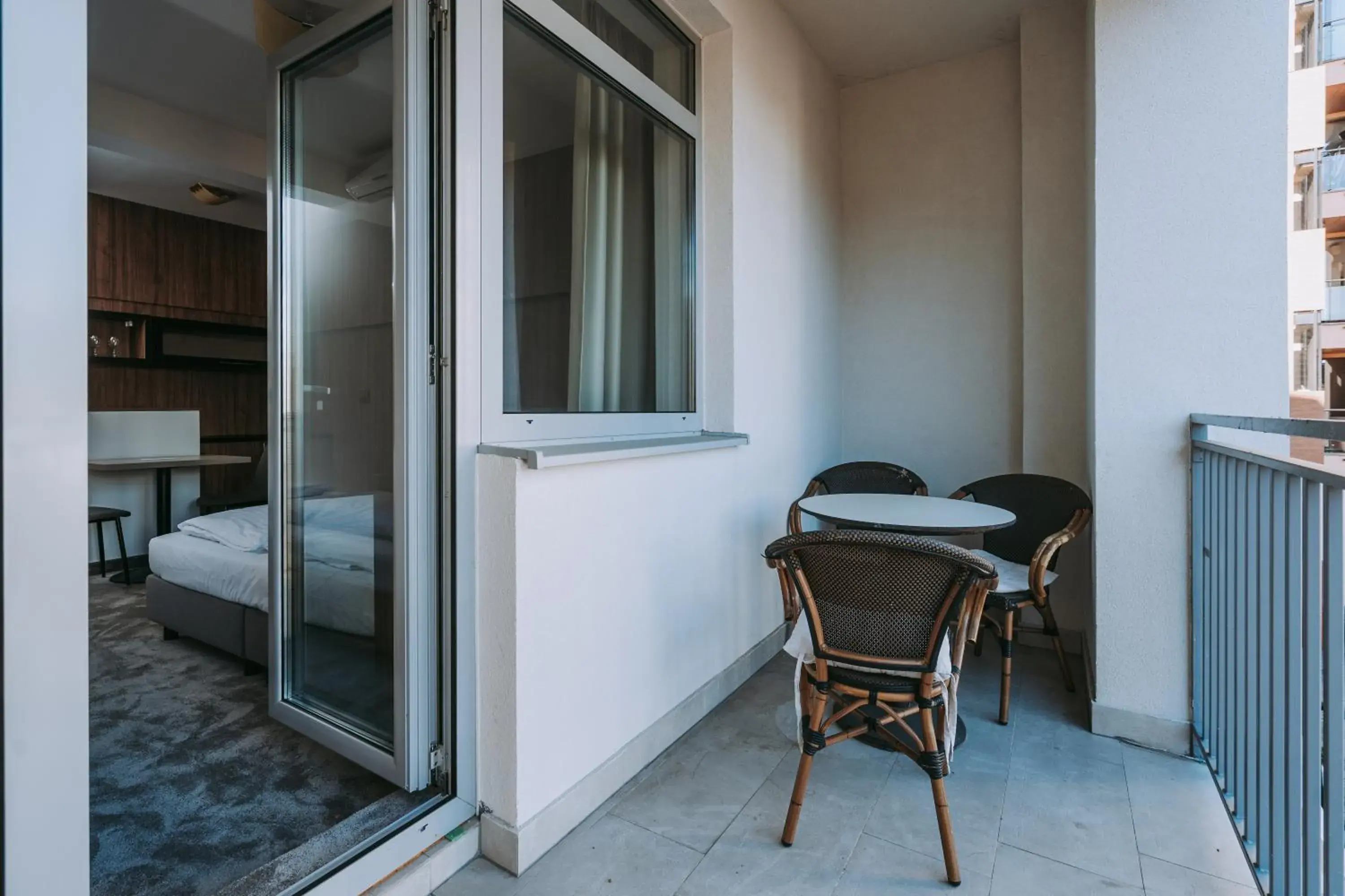 Balcony/Terrace in Hotel Sliško