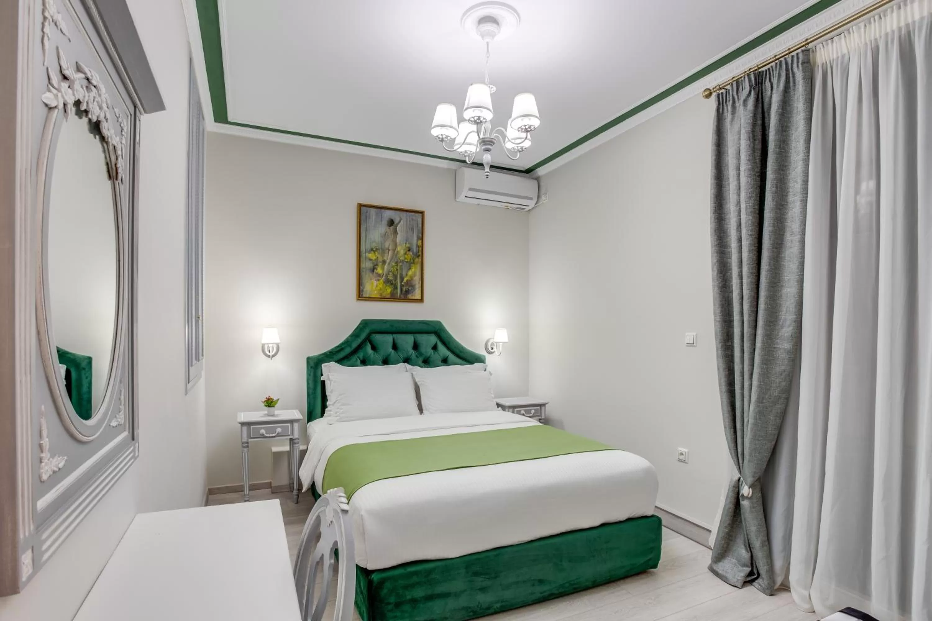 Bedroom, Bed in Pandrosos Divine Suites