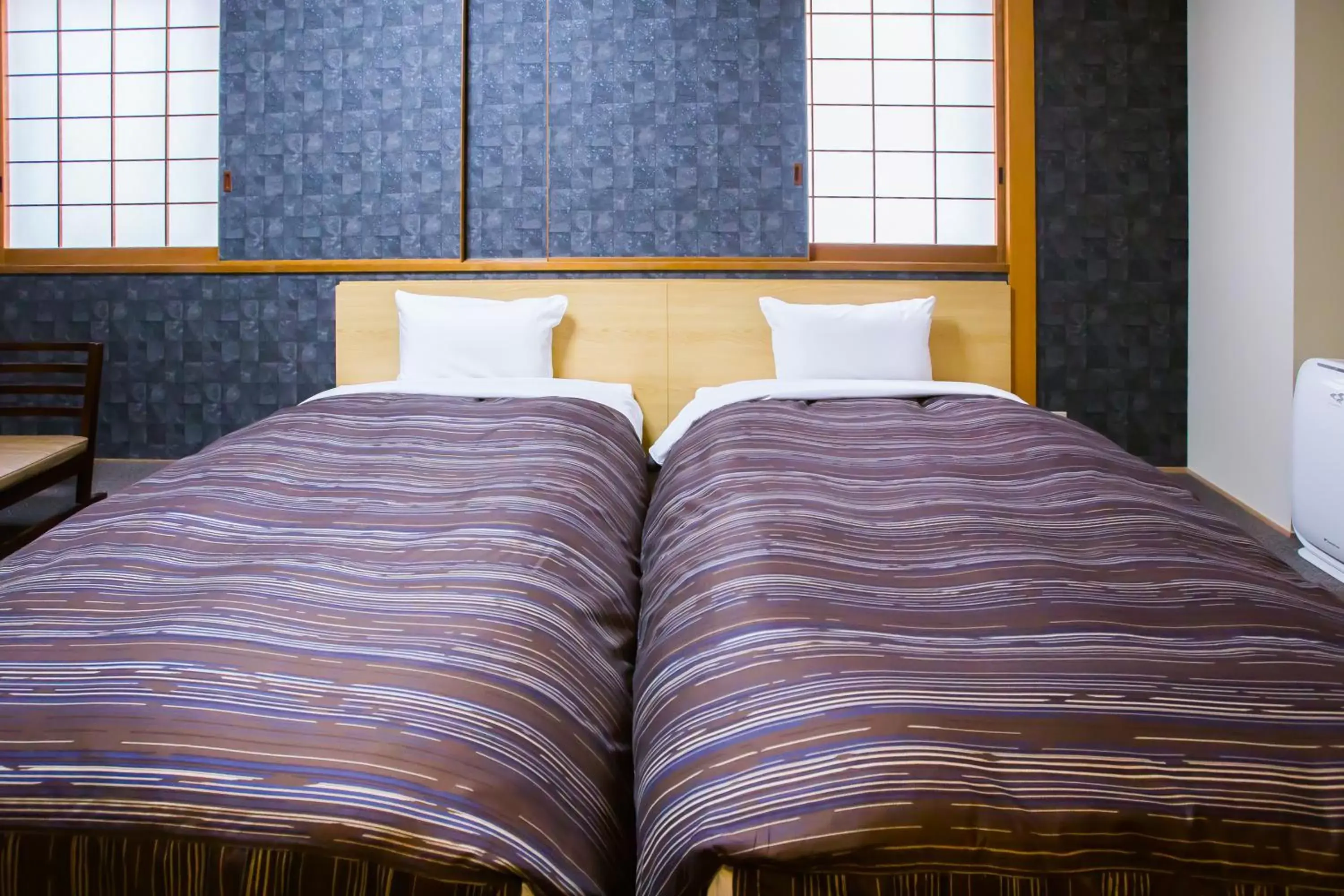 Bed in Ark Hotel Okayama -ROUTE INN HOTELS-