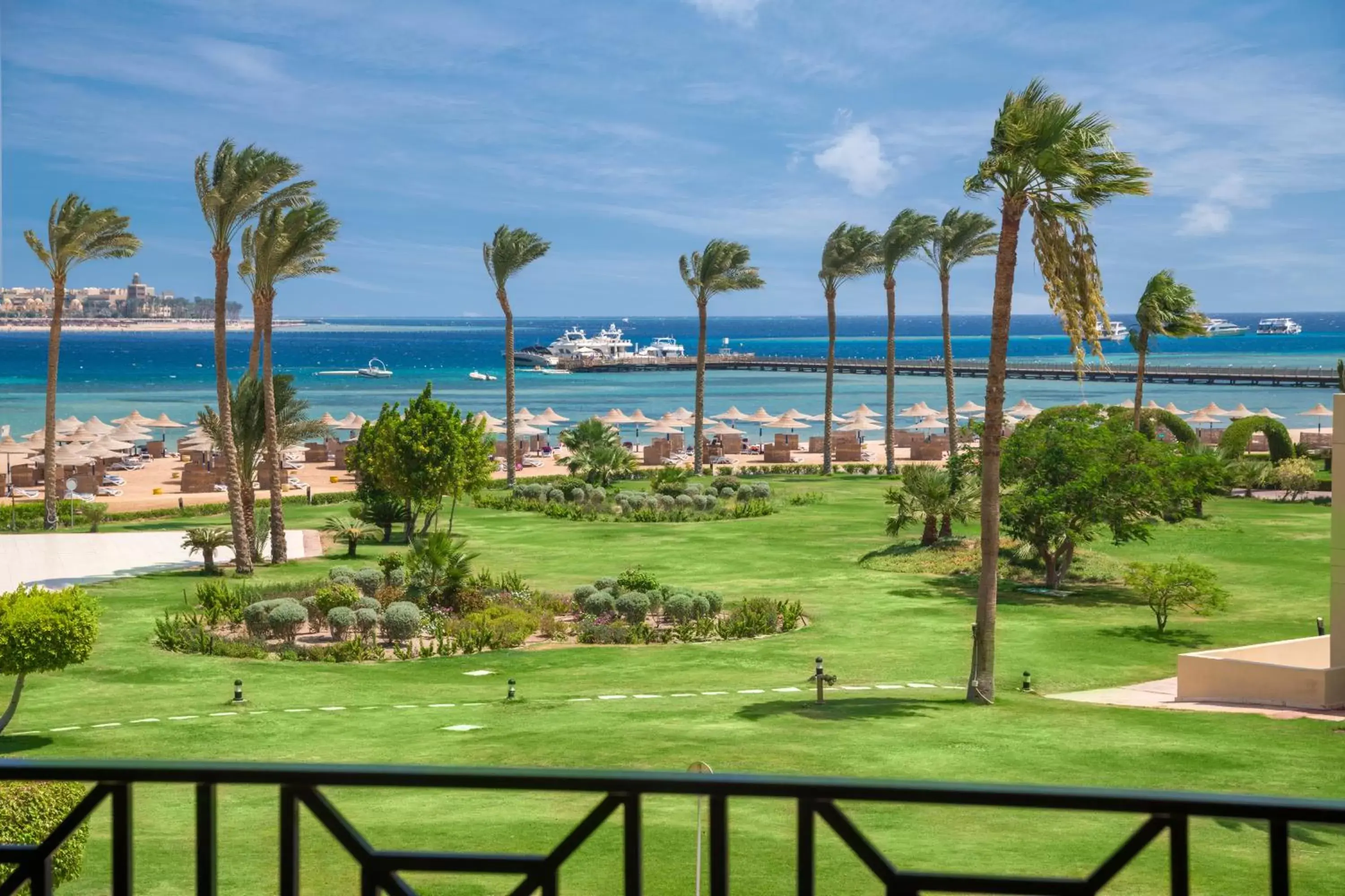 Sea view in Cleopatra Luxury Resort Makadi Bay