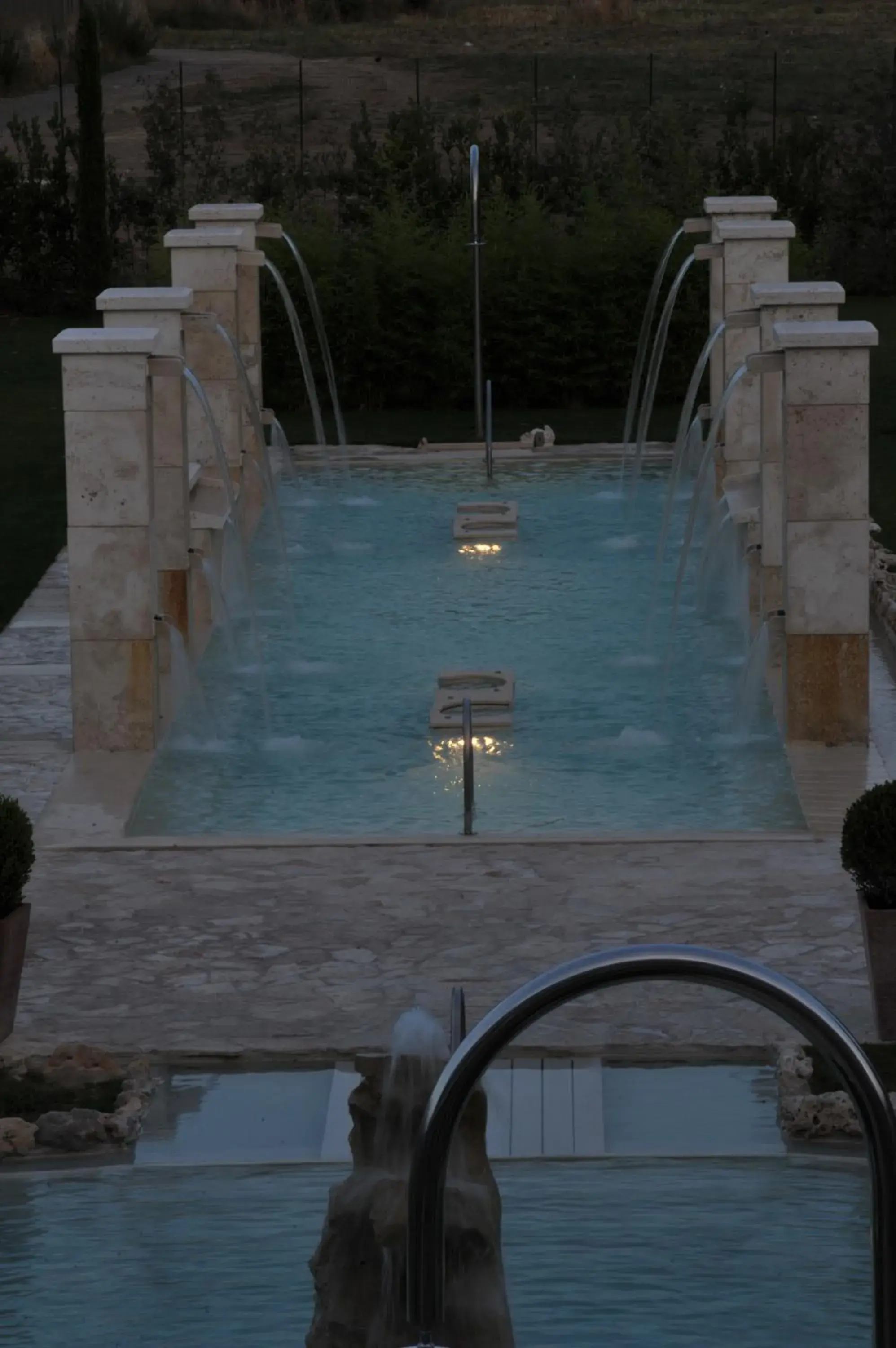 Open Air Bath, Swimming Pool in Hotel Salus Terme
