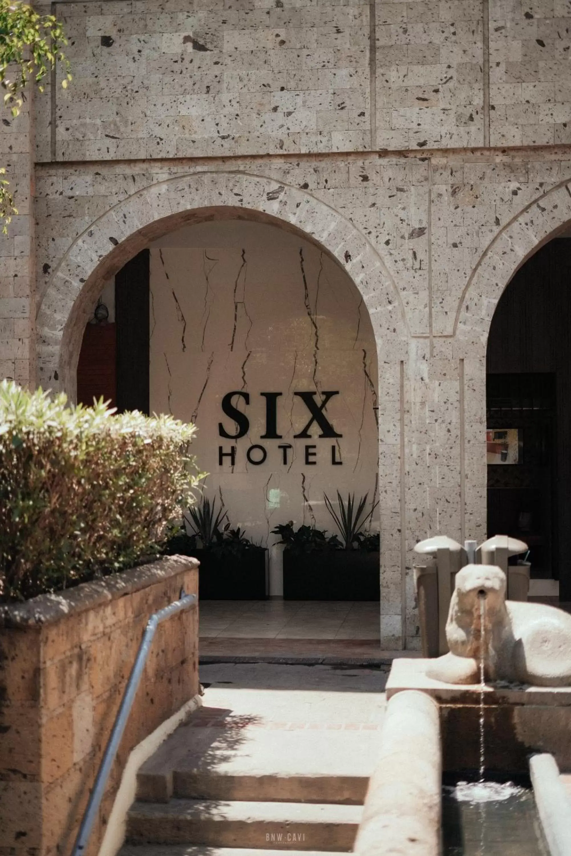 Lobby or reception in Six Hotel Guadalajara Degollado