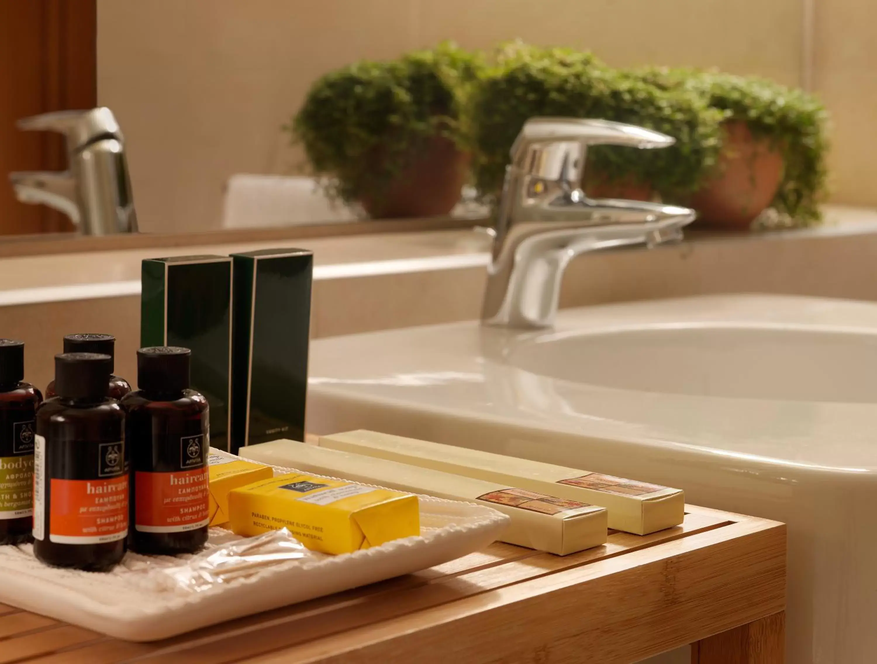 Bathroom in Elefsina Hotel Bathroom in Elefsina Hotel
