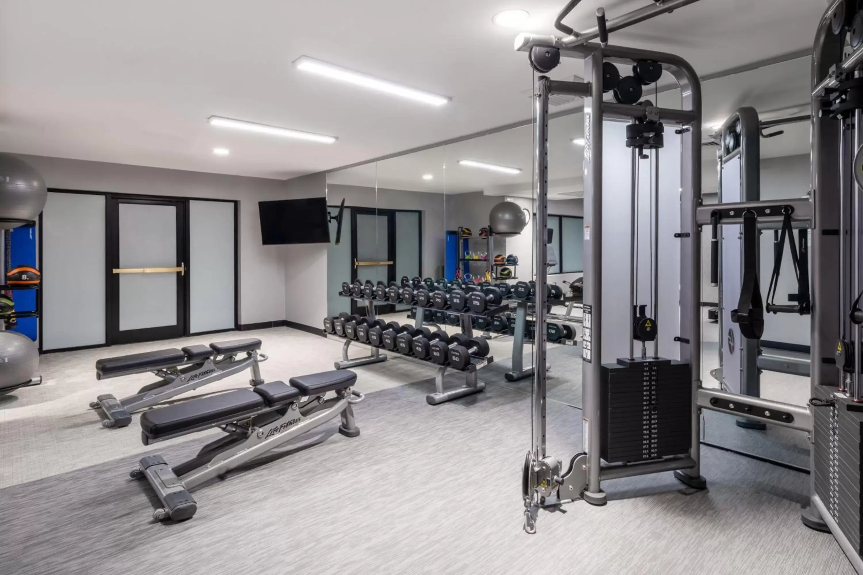 Fitness centre/facilities, Fitness Center/Facilities in Courtyard Salt Lake City Airport