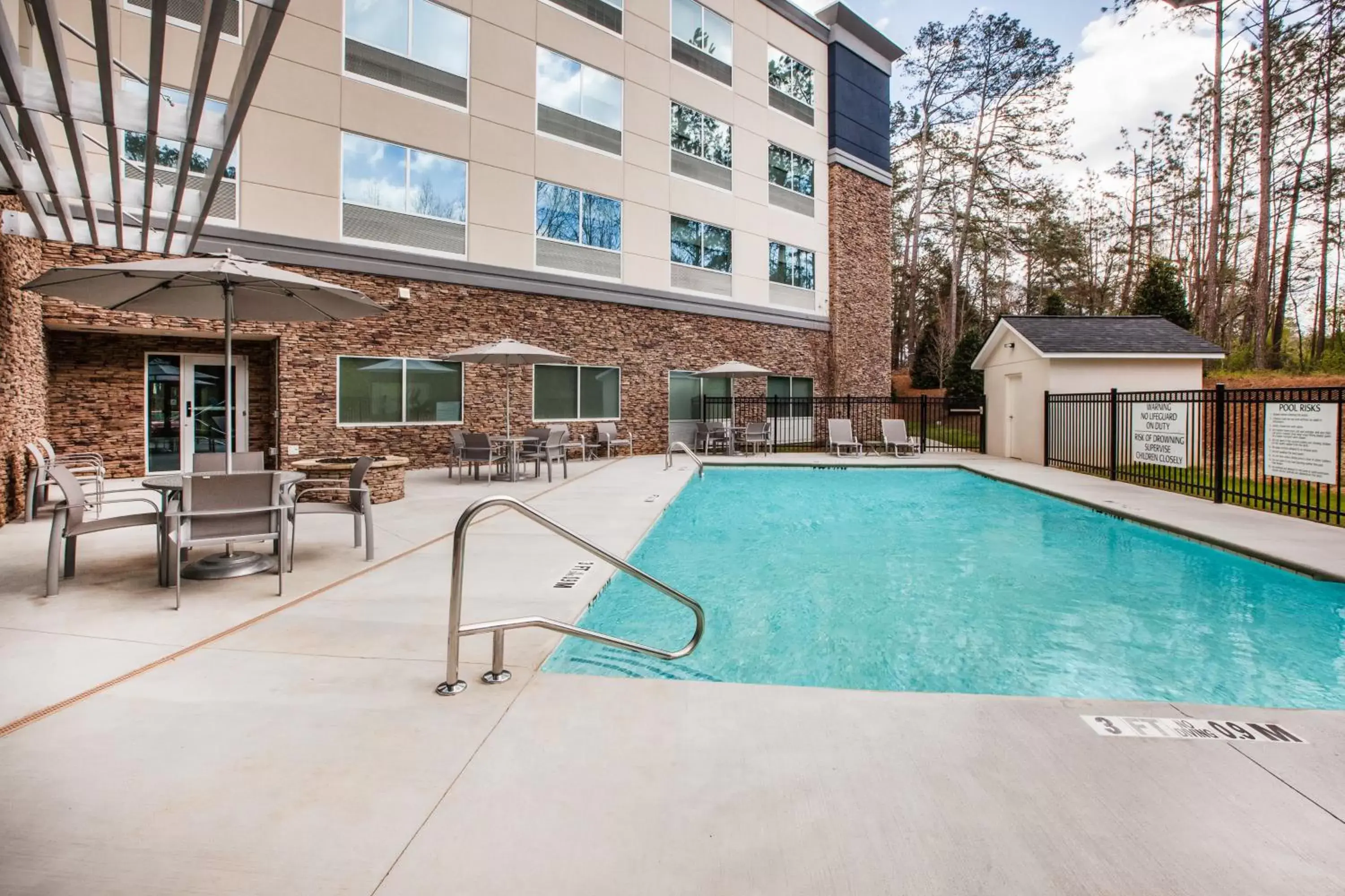 Swimming Pool in Holiday Inn Express & Suites Atlanta N - Woodstock, an IHG Hotel