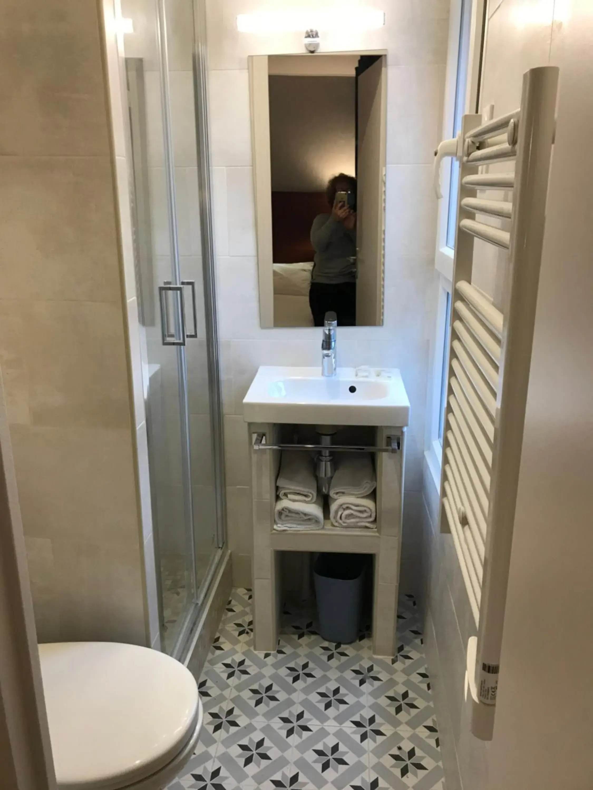 Bathroom in Relais Bergson