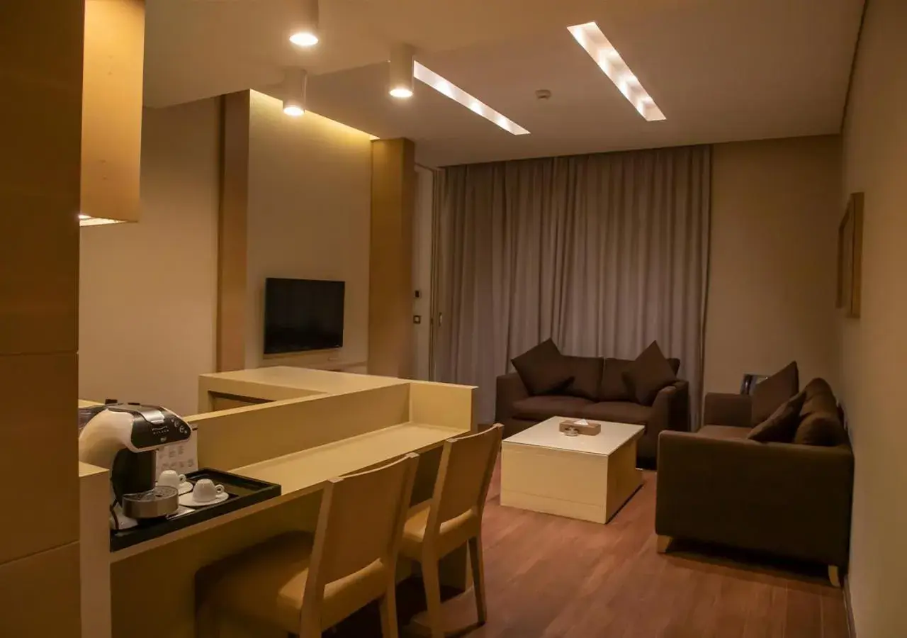 TV/Entertainment Center in Saifi Suites