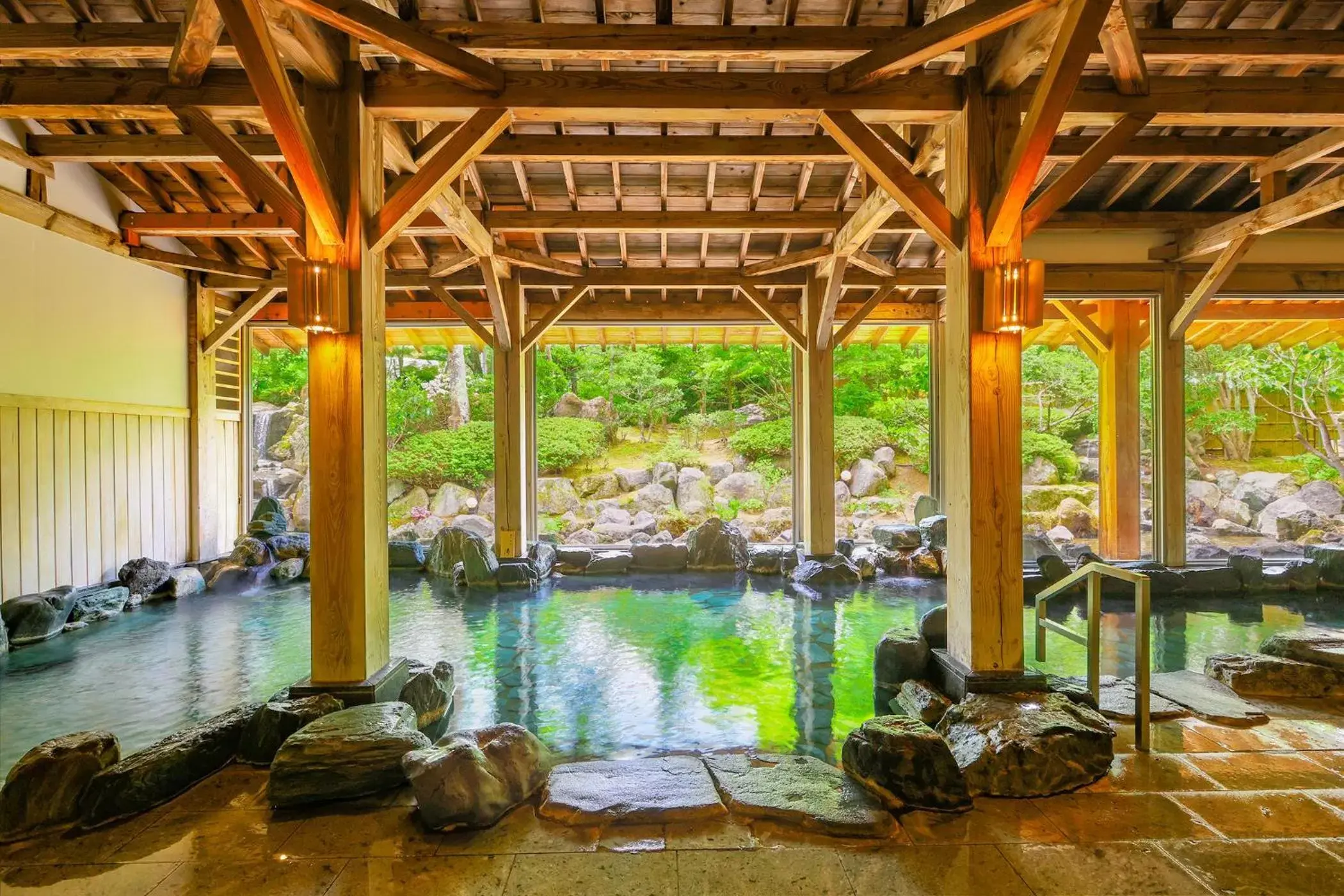 Hot Spring Bath in TAOYA Akiu