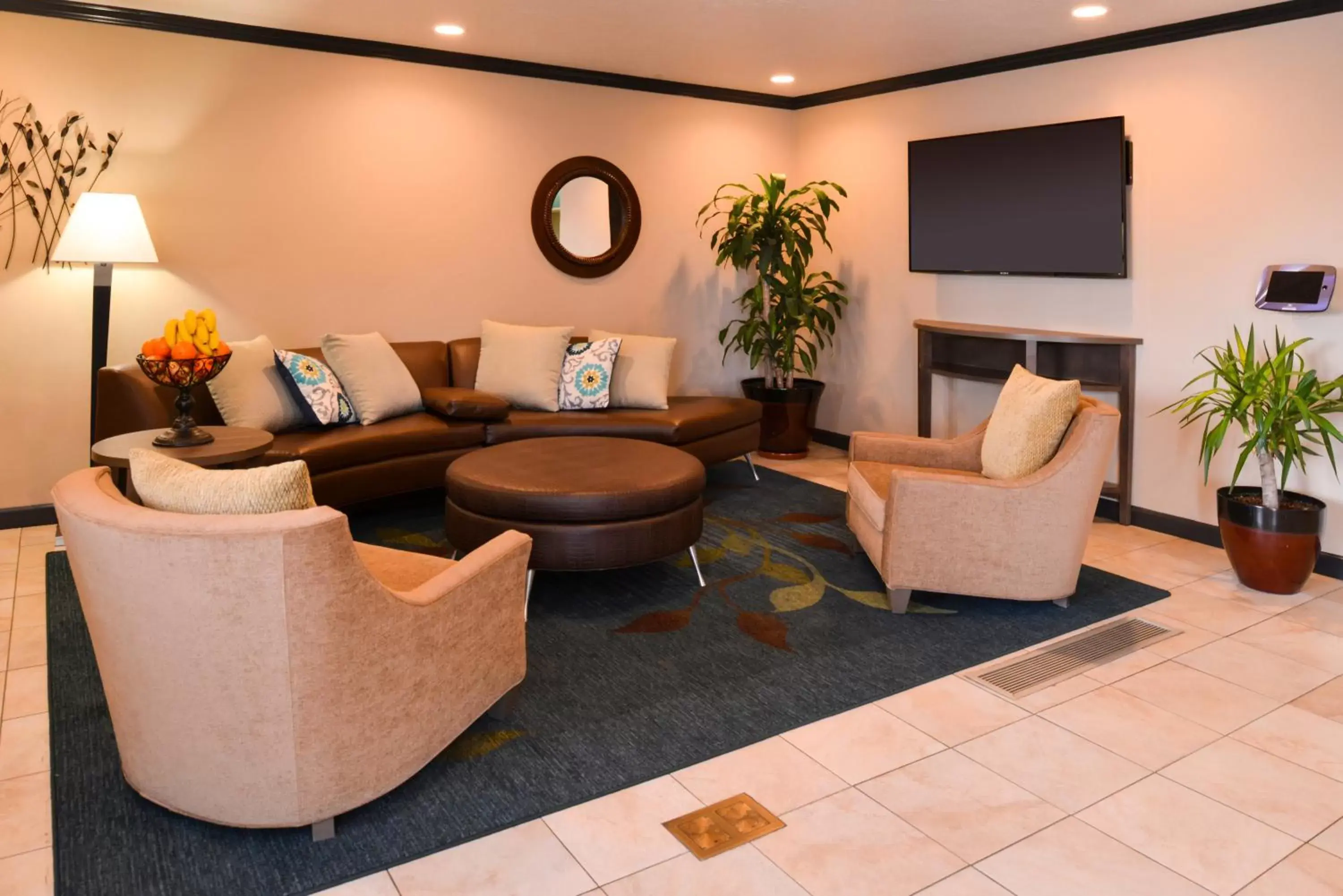 Property building, Seating Area in Candlewood Suites Boise-Meridian, an IHG Hotel