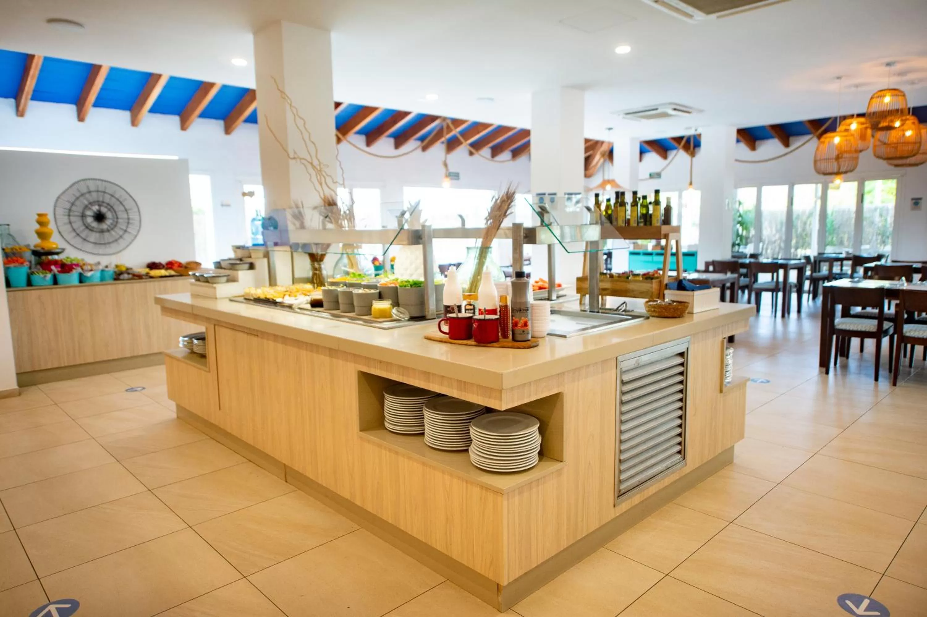 Buffet breakfast in Seaclub Alcudia Mediterranean Resort