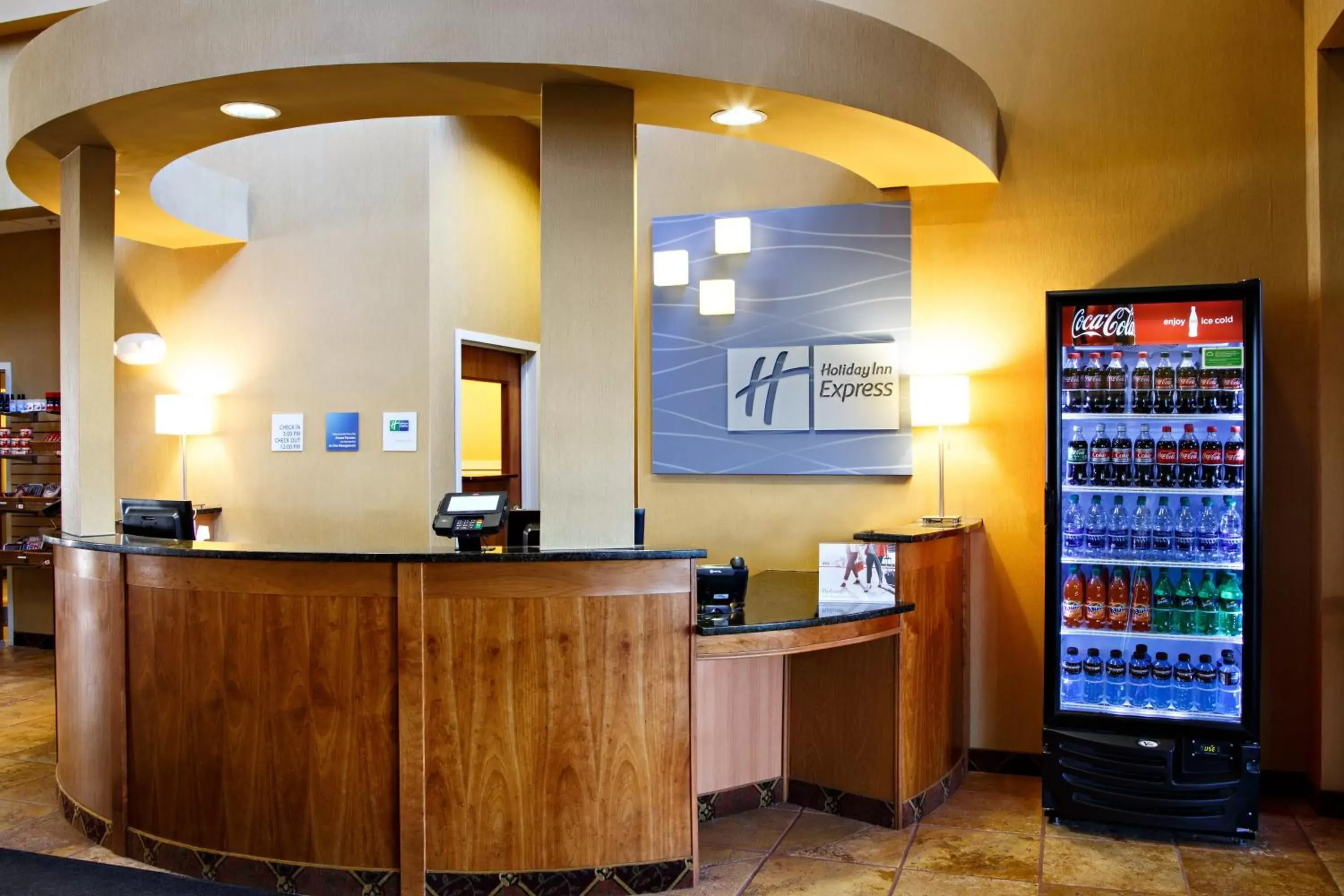 Property building, Lobby/Reception in Holiday Inn Express Harrisburg West, an IHG Hotel