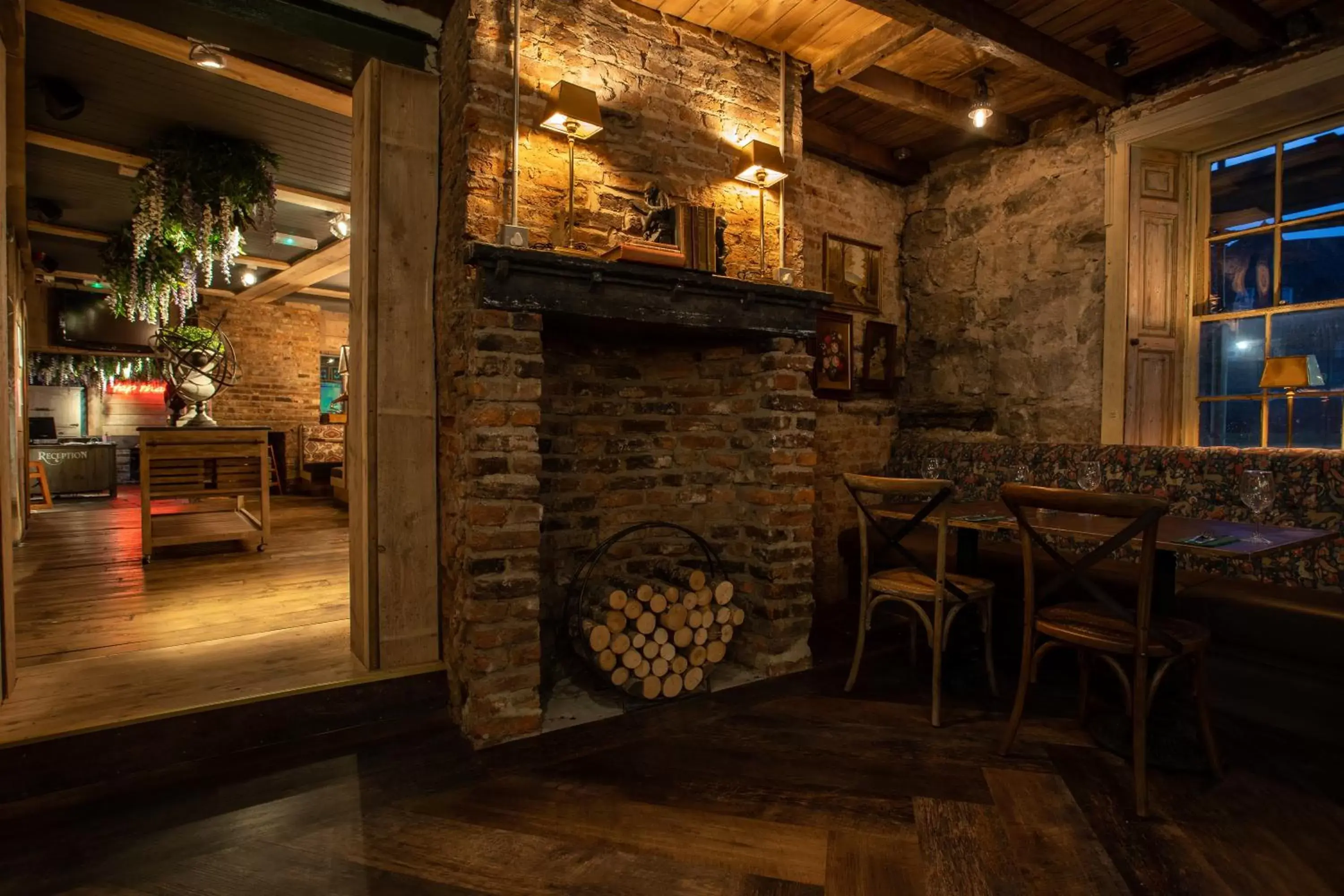 Dining area in Hallow and Crux