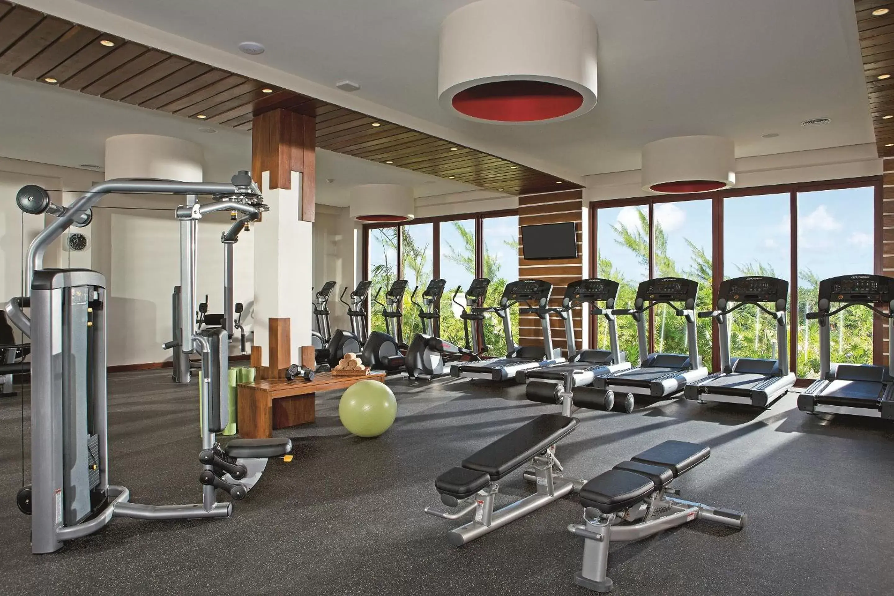Fitness centre/facilities, Fitness Center/Facilities in Secrets Playa Mujeres Golf & Spa Resort - All Inclusive Adults Only