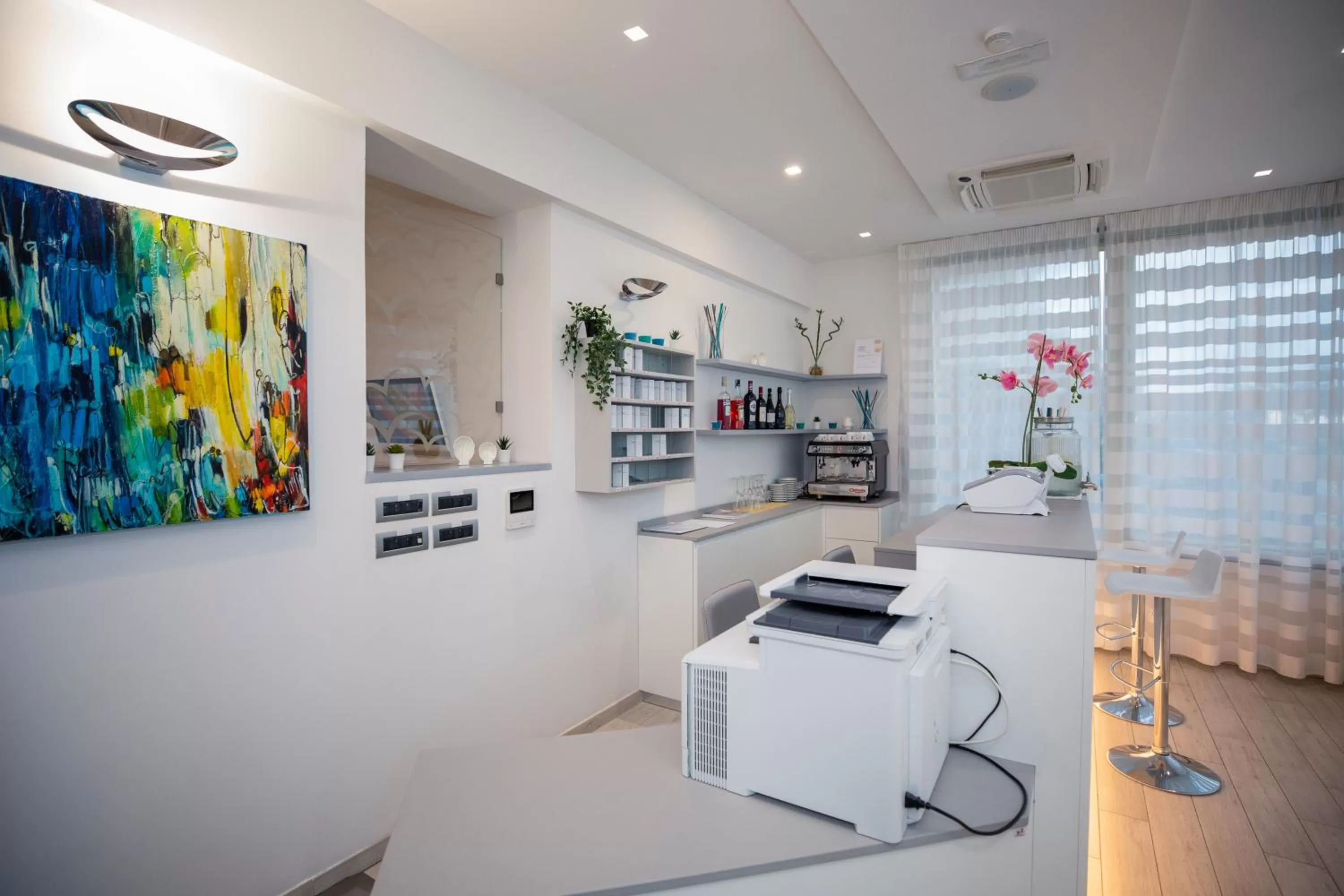 Lobby or reception in Hotel Gabbiano