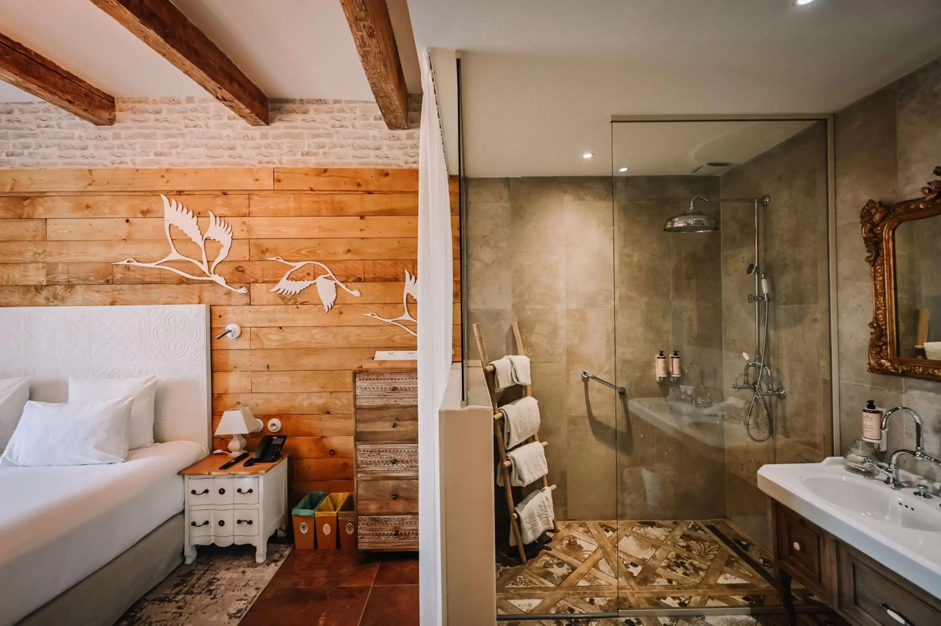 Bathroom in Le Hameau Des Pesquiers Ecolodge & Spa, Curio Collection By Hilton