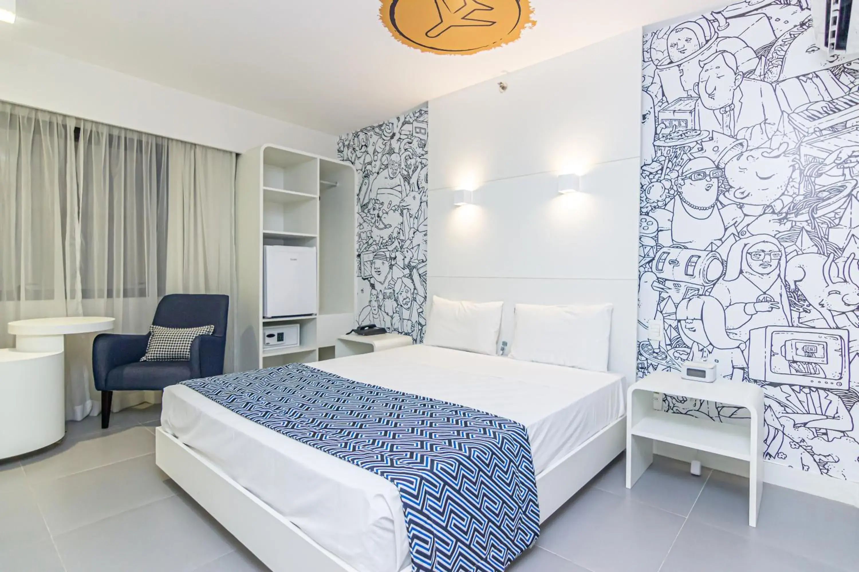 Bedroom, Bed in Ibis Styles RJ Botafogo