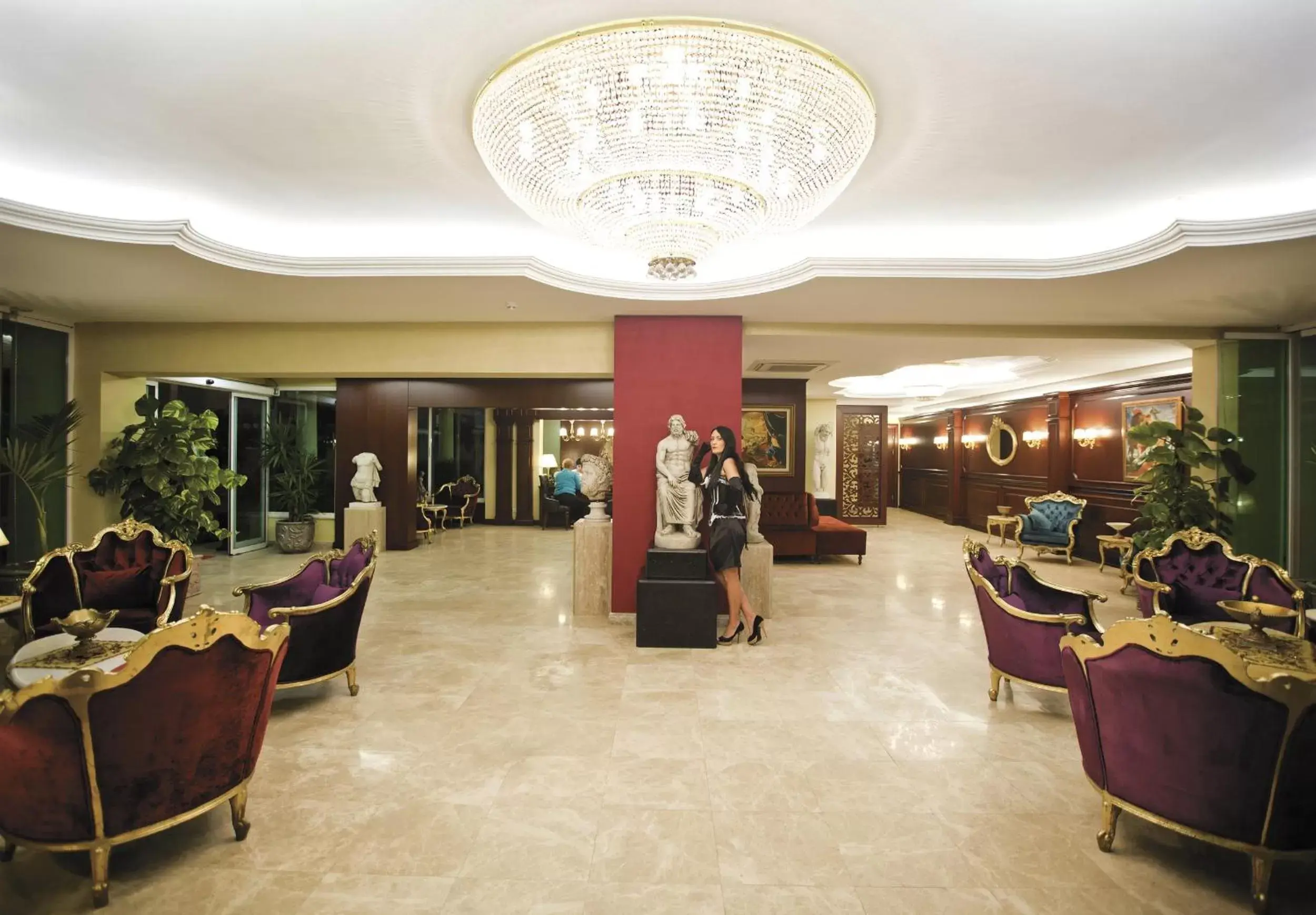 Lobby or reception in Museum Hotel Antique Roman Palace - Adults Only Ultra All Inclusive