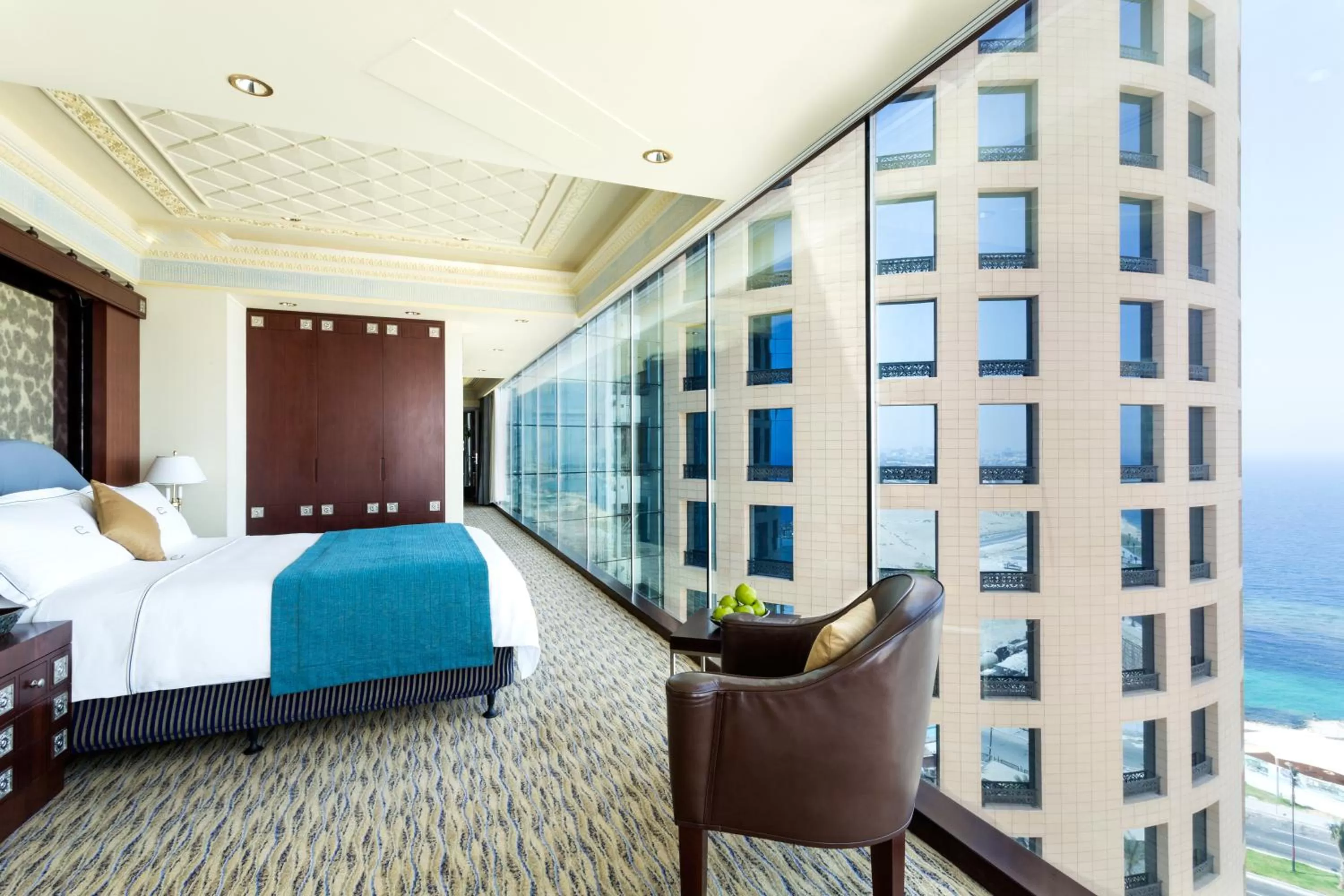 View (from property/room), Bed in Rosewood Jeddah