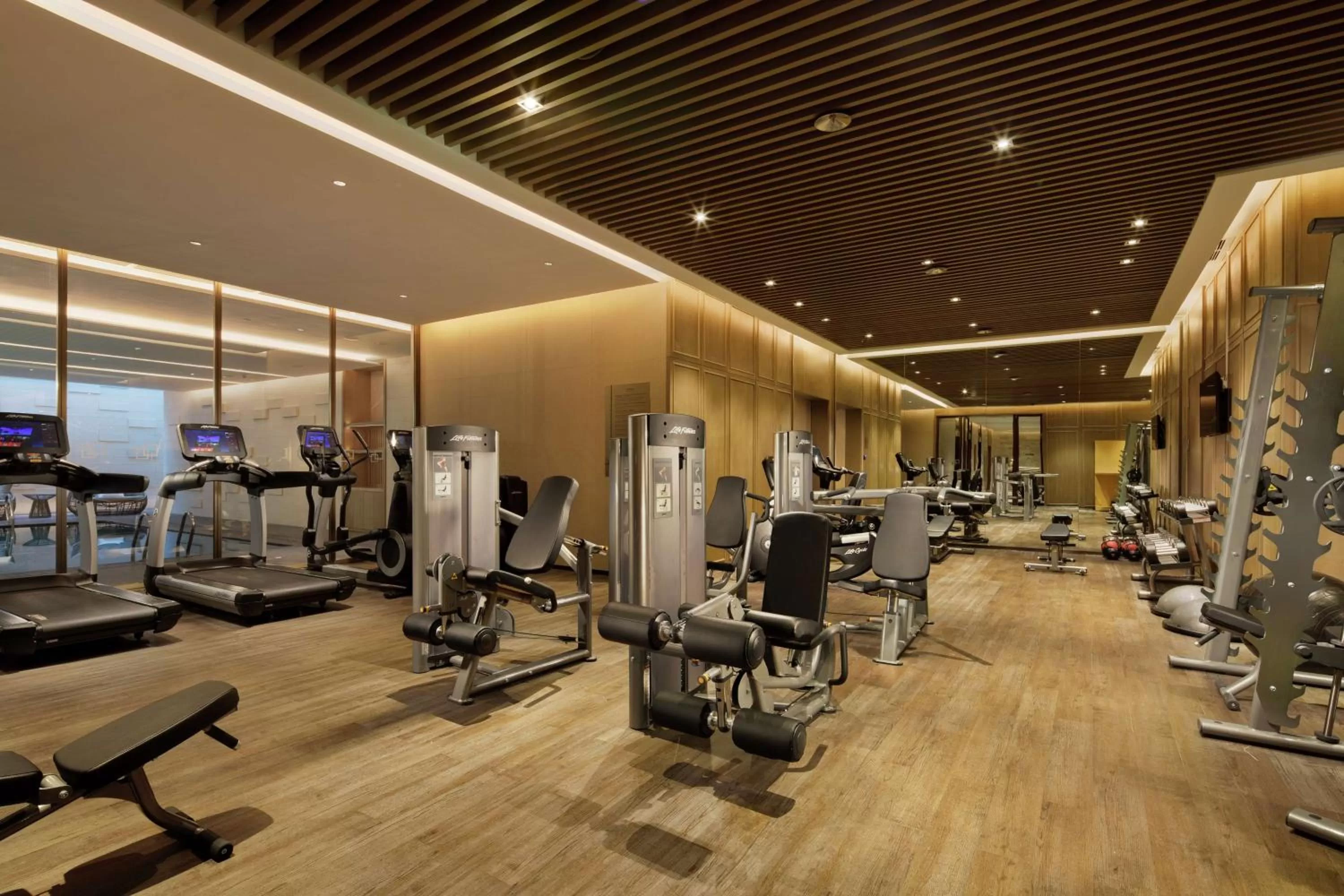 Fitness centre/facilities in Hilton Chengdu Chenghua - Close to Panda Base and Chunxi Road