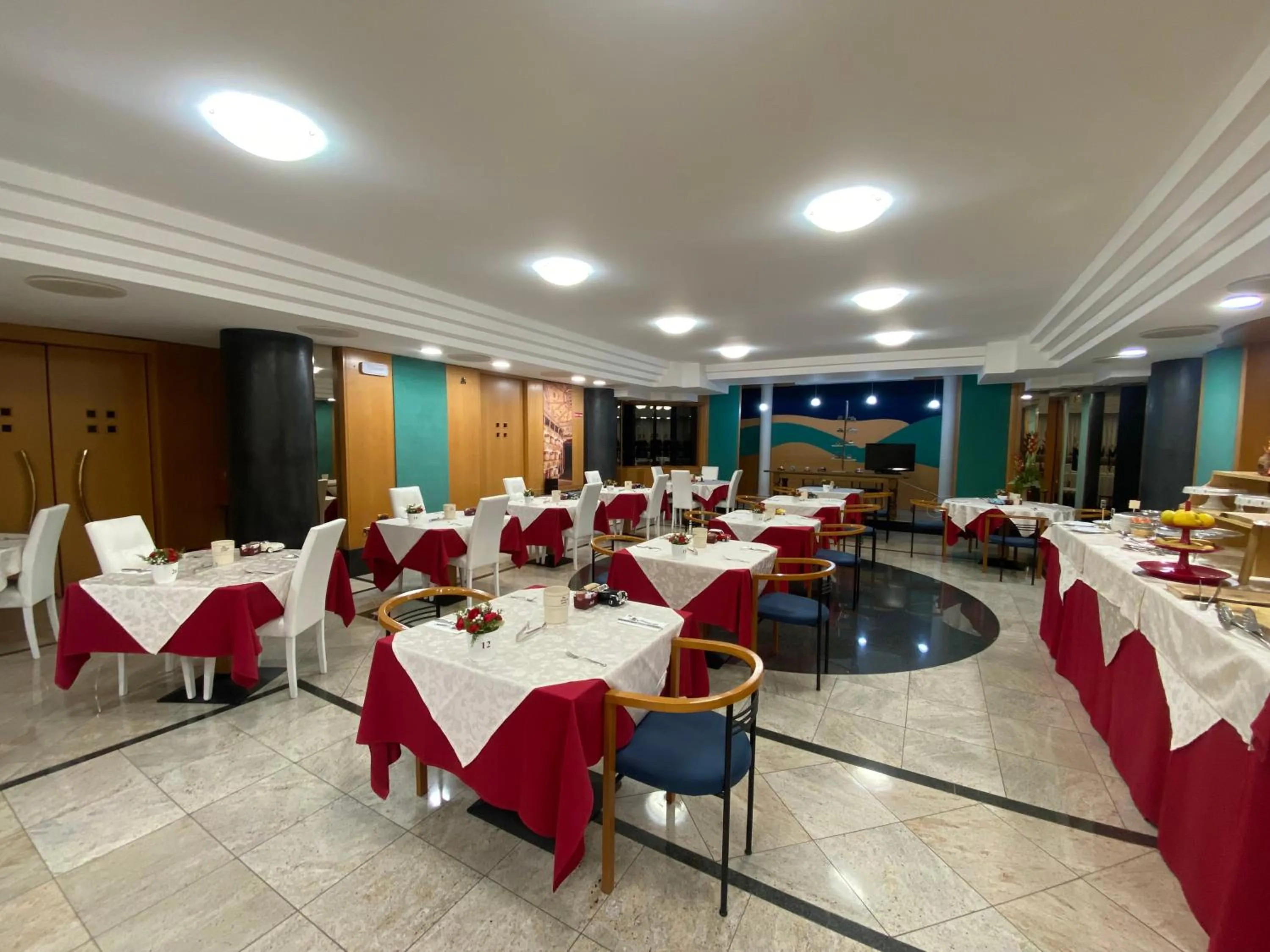 Buffet breakfast in Hotel Casagrande