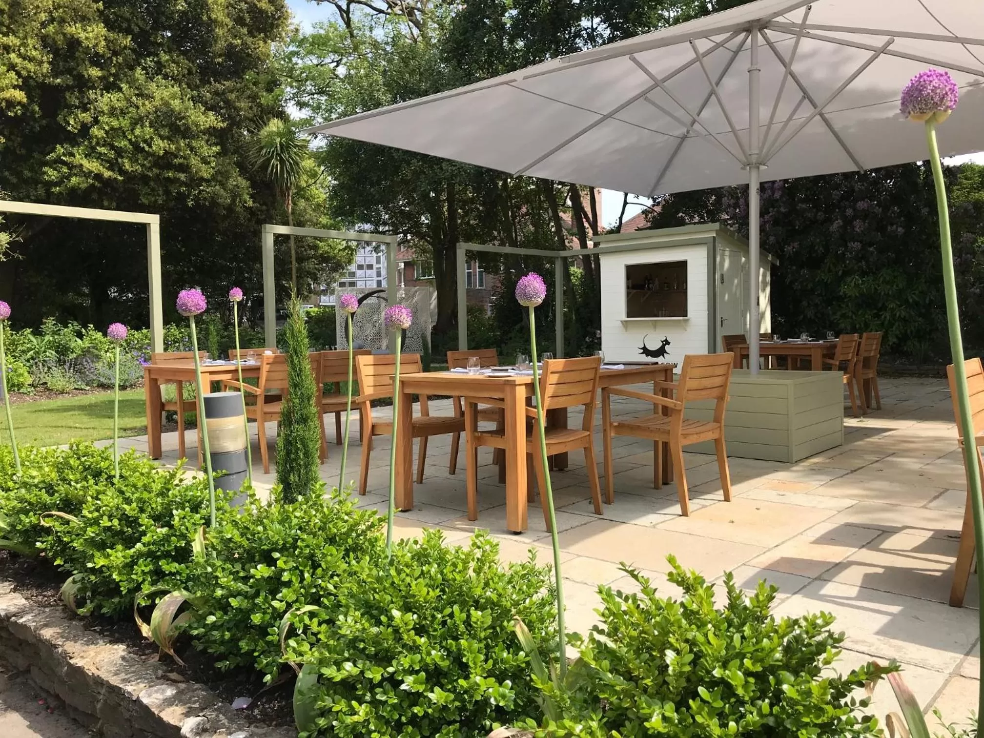 Patio in The Green House