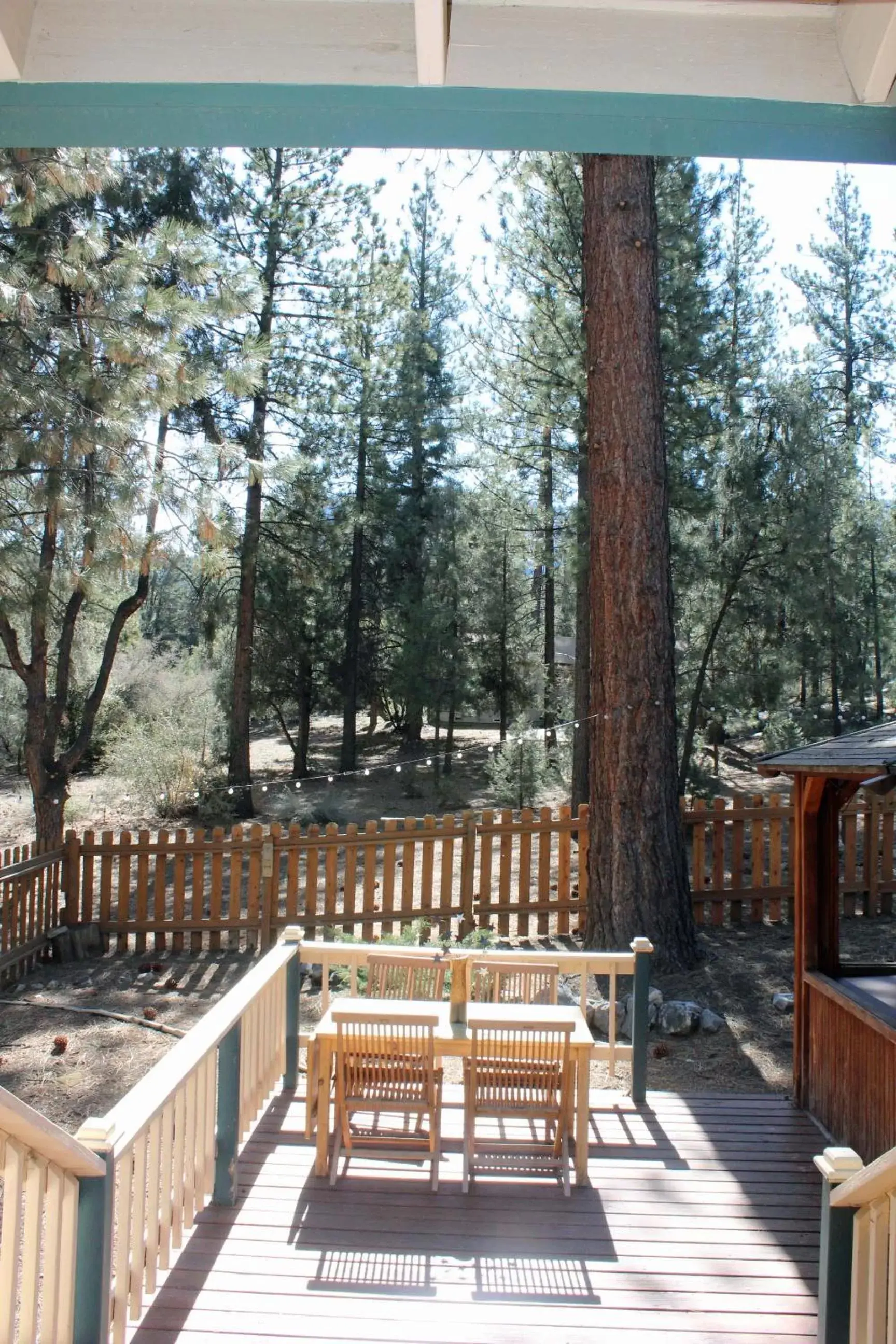 Patio in The Old Bear BnB