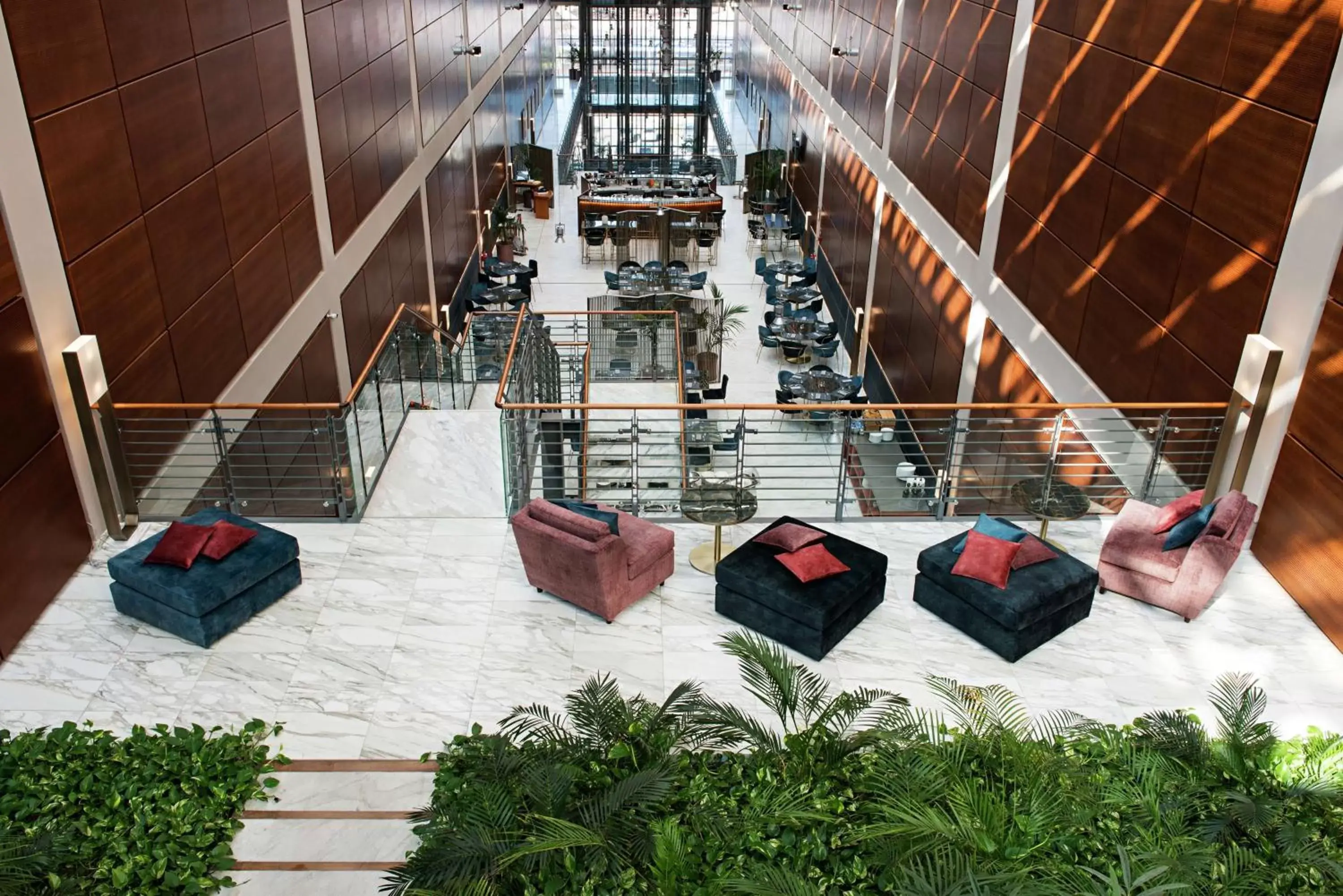 Lobby or reception in DoubleTree by Hilton Turin Lingotto