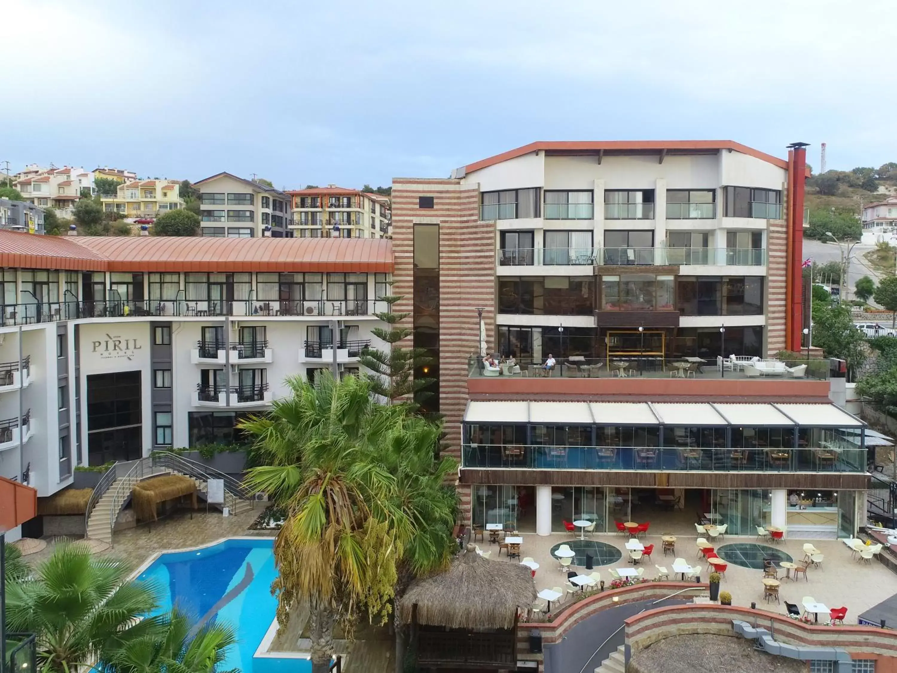 Property building, Pool View in Pırıl Hotel Thermal&Beauty SPA