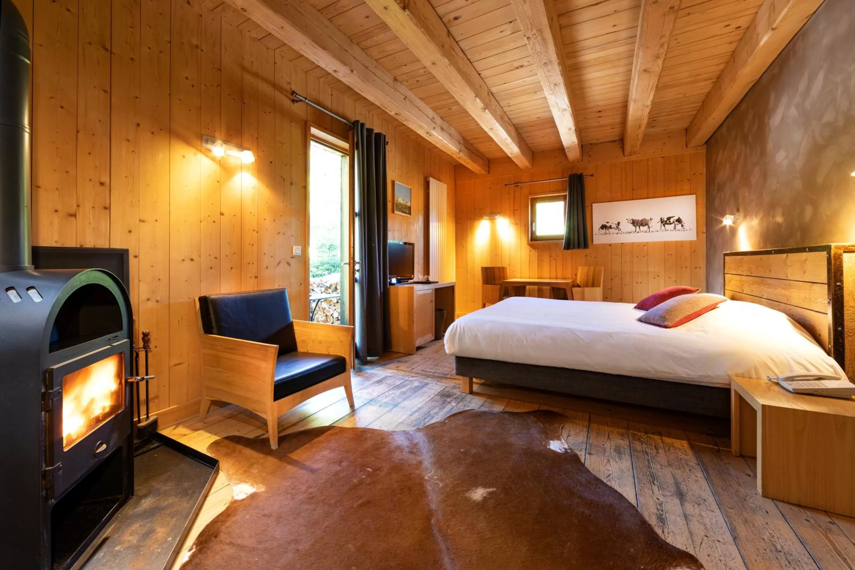 Bed in Hotel du Golf