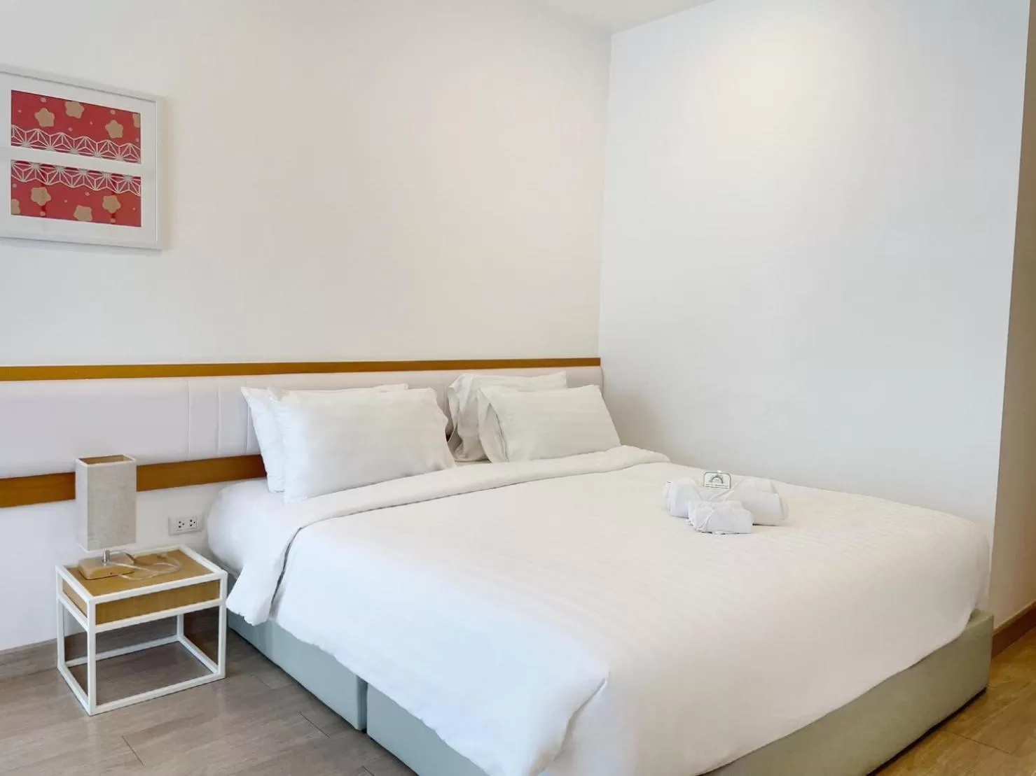 Bed in Hinoki Hotel - ONSEN Chiang Mai