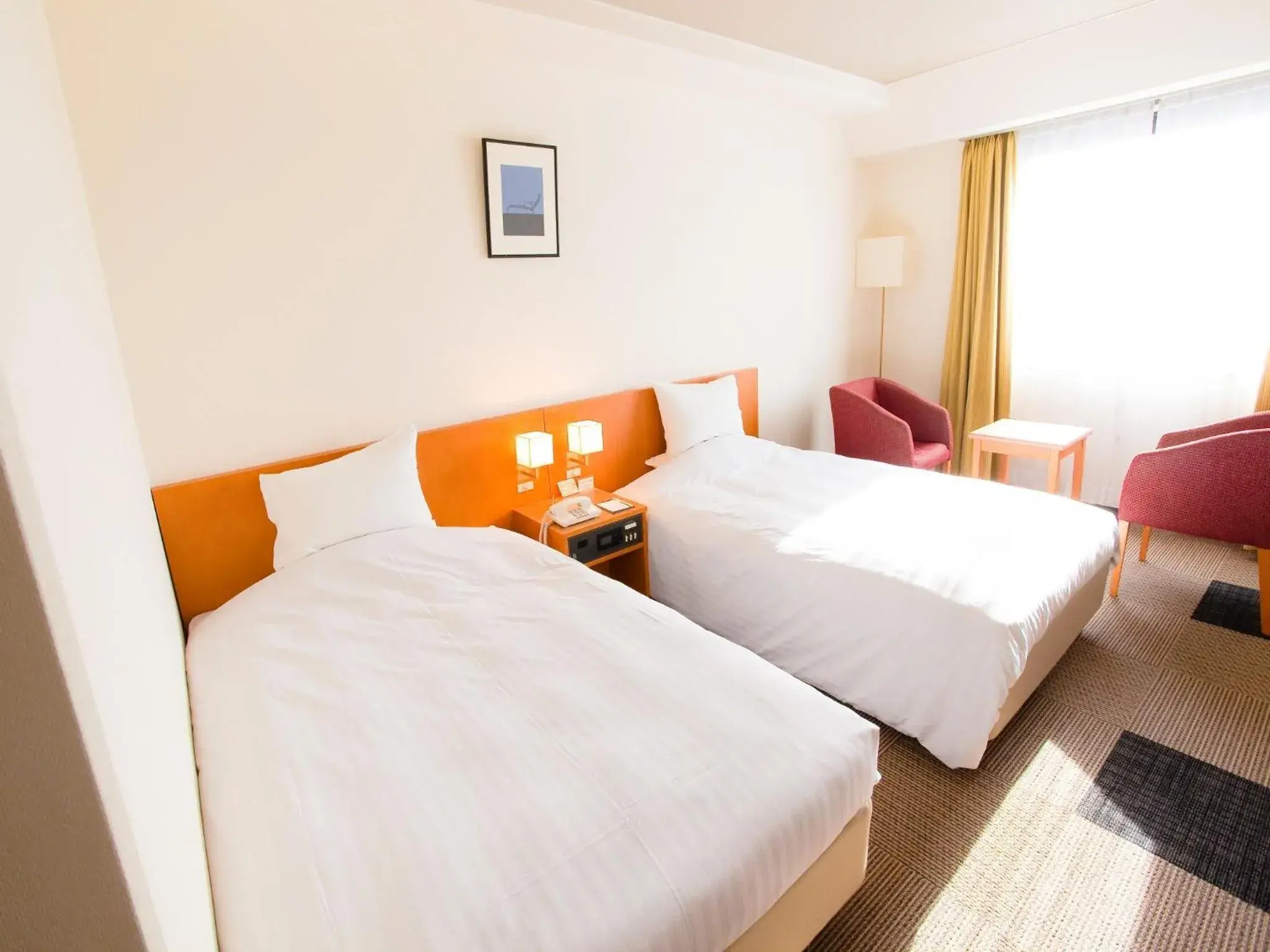 Bedroom, Bed in Hotel Lexton Kagoshima