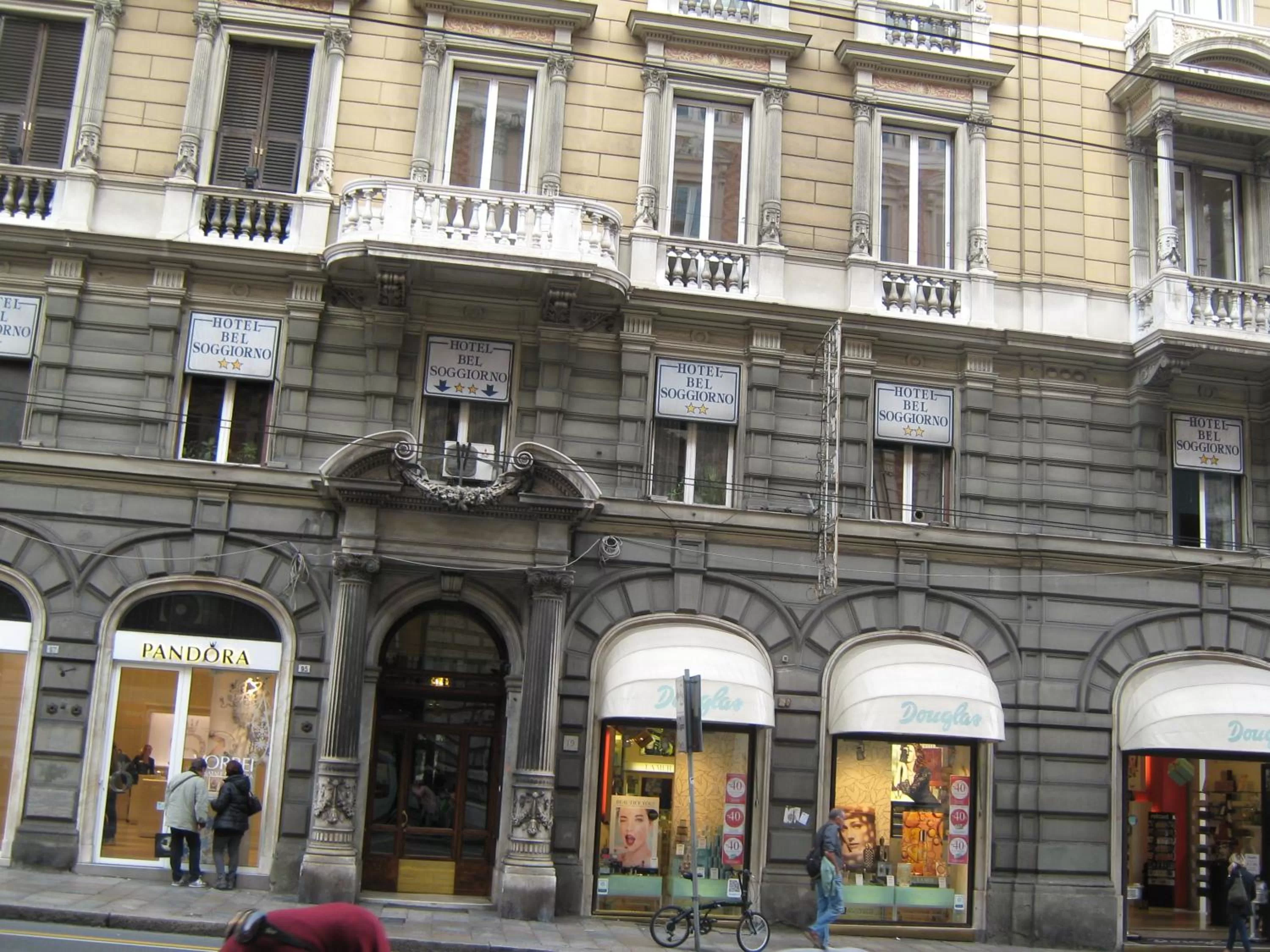 Facade/entrance in Hotel Bel Soggiorno