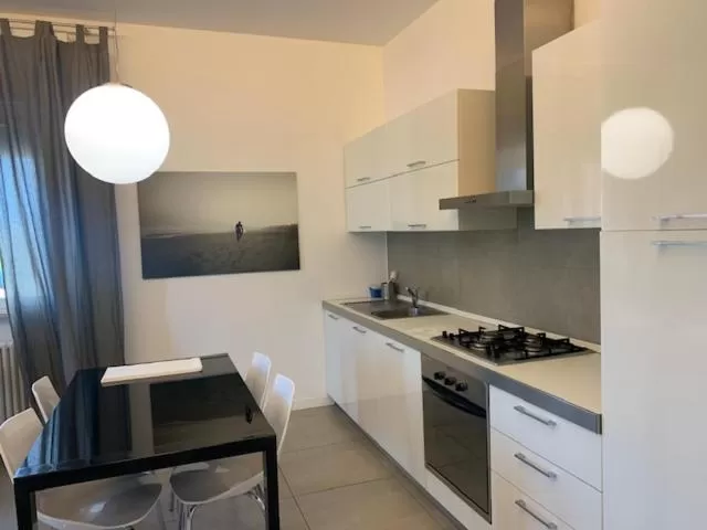 Kitchen or kitchenette in Residence La Nave