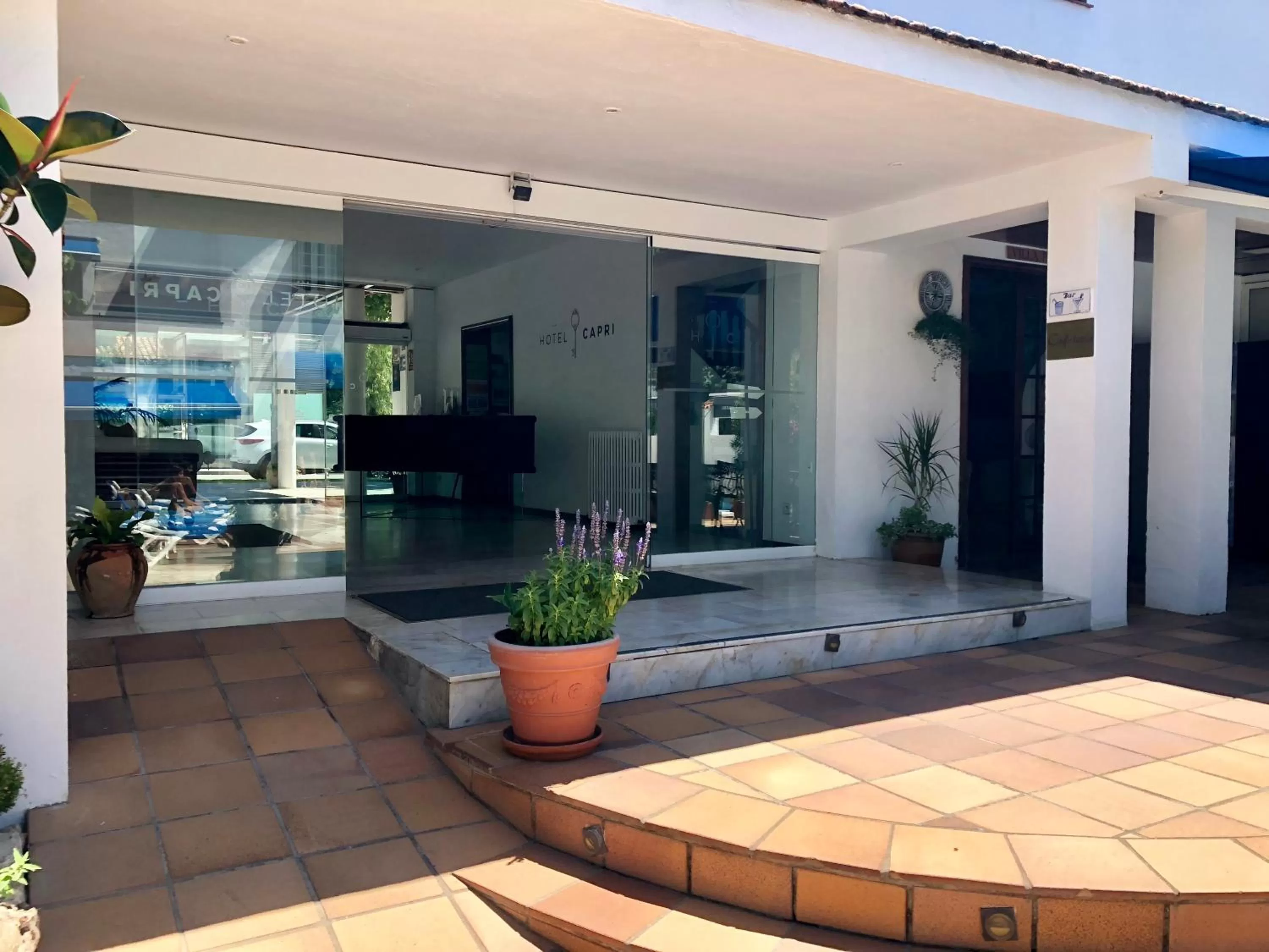 Lobby or reception in Hotel Capri