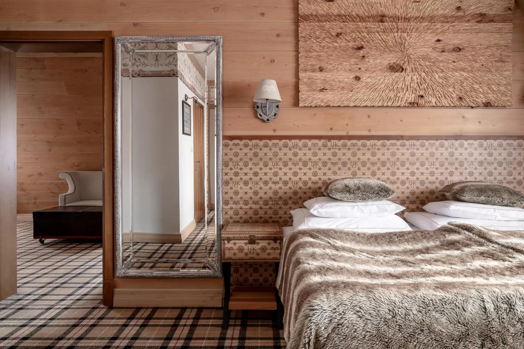 Bed in Aries Hotel & SPA Zakopane