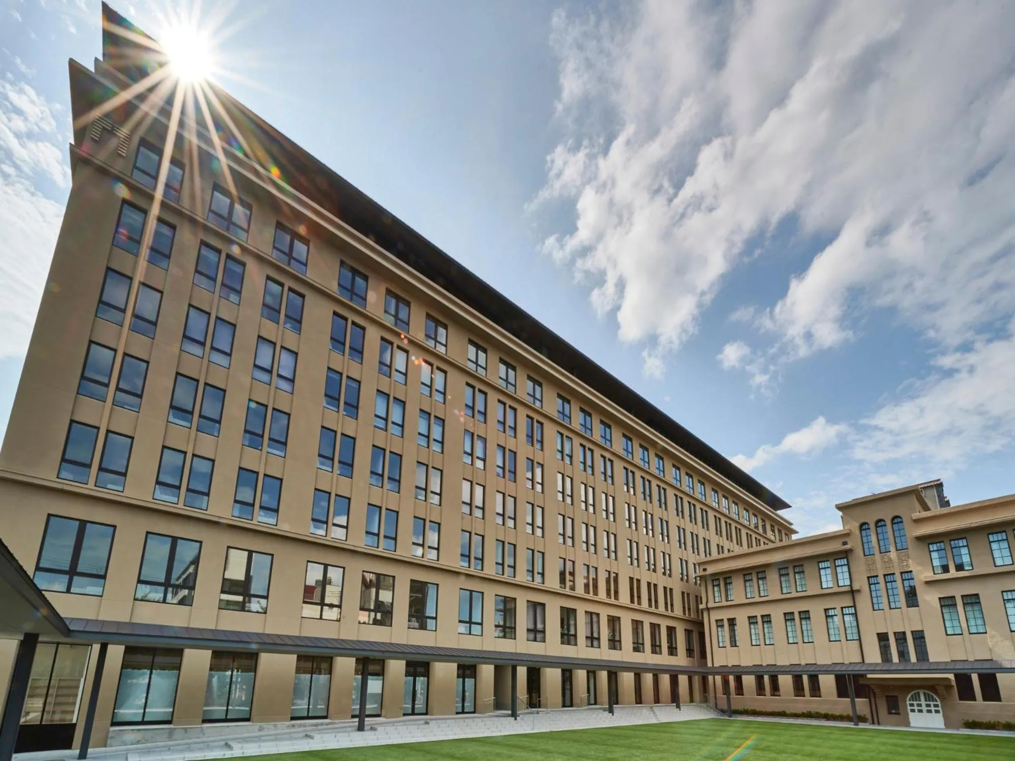 Property building in The Gate Hotel Kyoto Takasegawa by Hulic