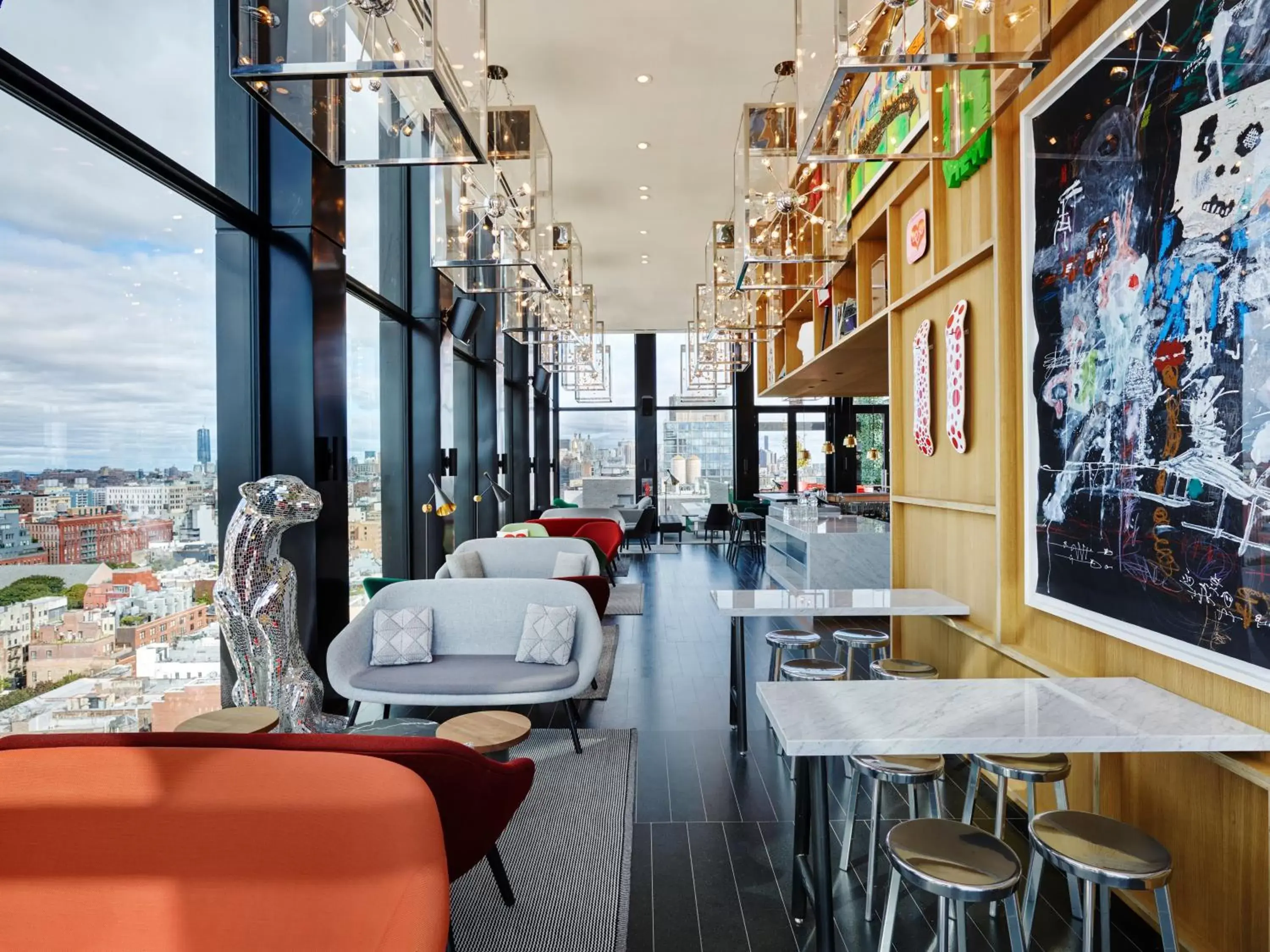 Lounge or bar, Restaurant/Places to Eat in citizenM New York Bowery